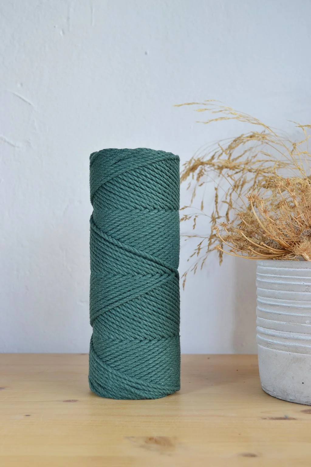 2.5mm στριφτό βαμβακερό σχοινί - 4 χρώματα