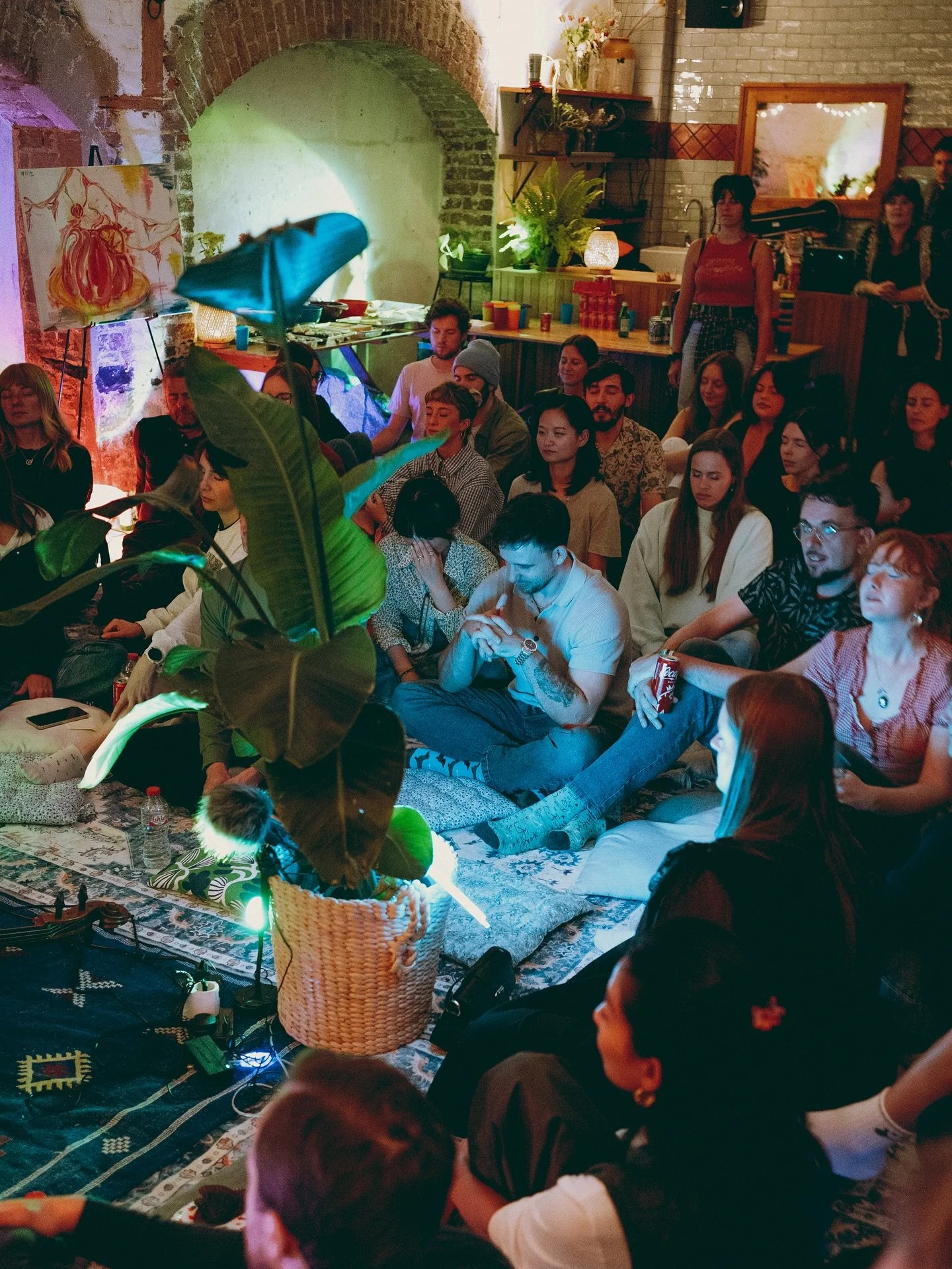 Funny how just closing our eyes for a second can make everything feel different when we open them again. ✨

That&rsquo;s exactly what Arts Bubble #15 felt like &mdash;
a gentle sensory shift. We could feel every change in the air, energies moving and