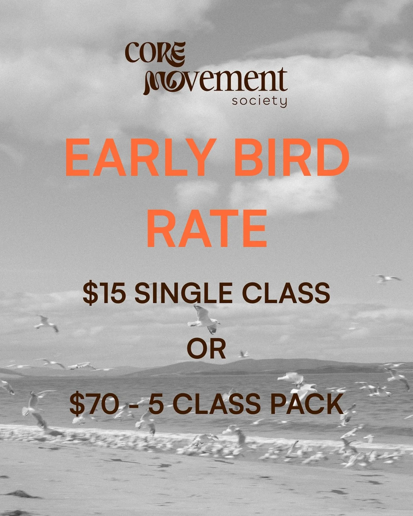 Maybe you&rsquo;ve been waiting for the right time to start something new. 
A moment to slow down, reconnect, or move again.

This is your sign. 🌿

Core Movement Society classes are now open across the hills,
and for a little while only, I&rsquo;m o