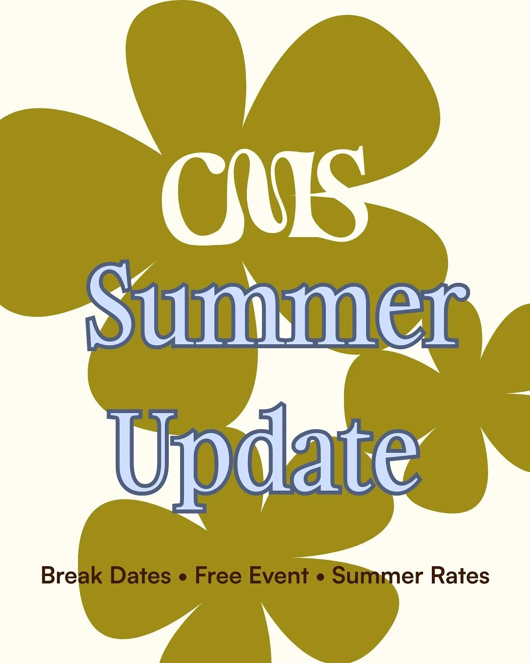 CMS Summer Update ✨

Thank you for being here from the very beginning.
These past 10 weeks have been filled with so much heart, courage, learning and connection. I truly couldn&rsquo;t have done this without you.

My heart is so full, and I&rsquo;m g