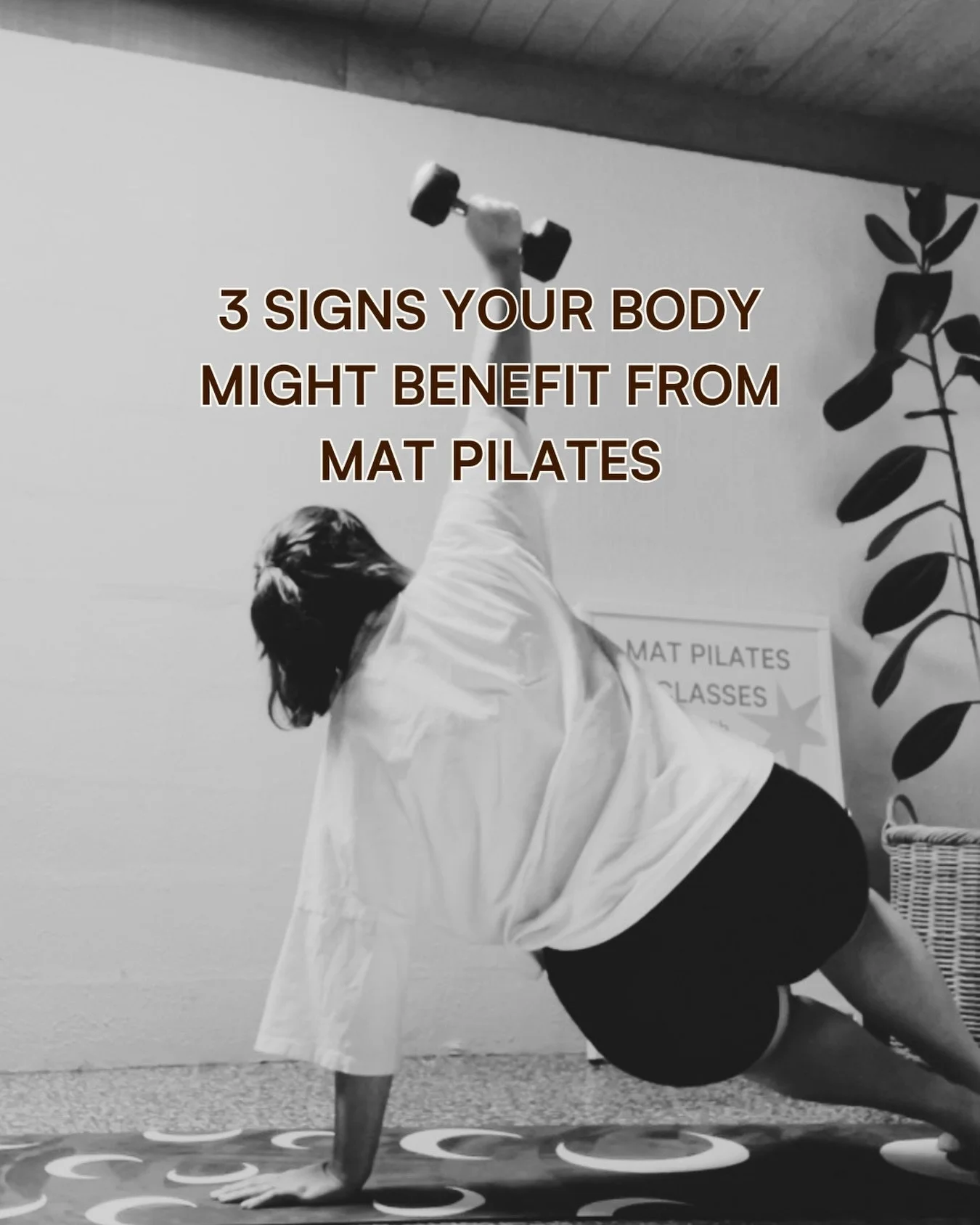 Sometimes your body gives quiet signs that it needs support.

Not punishment.
Not intensity.
Support.

Here are 3 signs your body might benefit from Mat Pilates:

✔ Feeling stiff or tight when getting up from sitting
✔ Feeling weak or tired carrying 