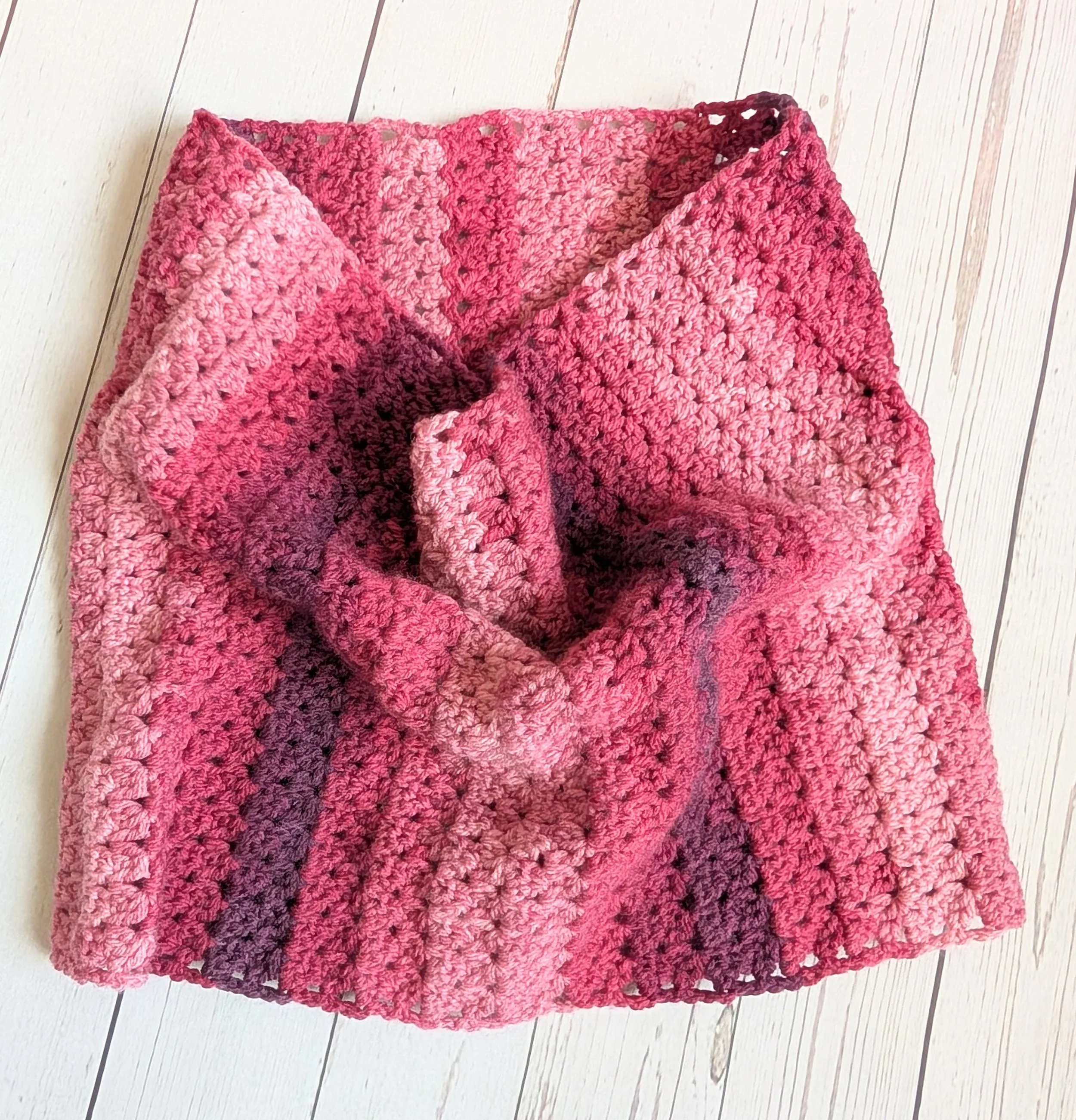 Trinity Cowl Crochet Pattern