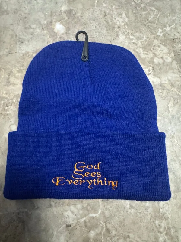 God Sees Everything Beanie Hat