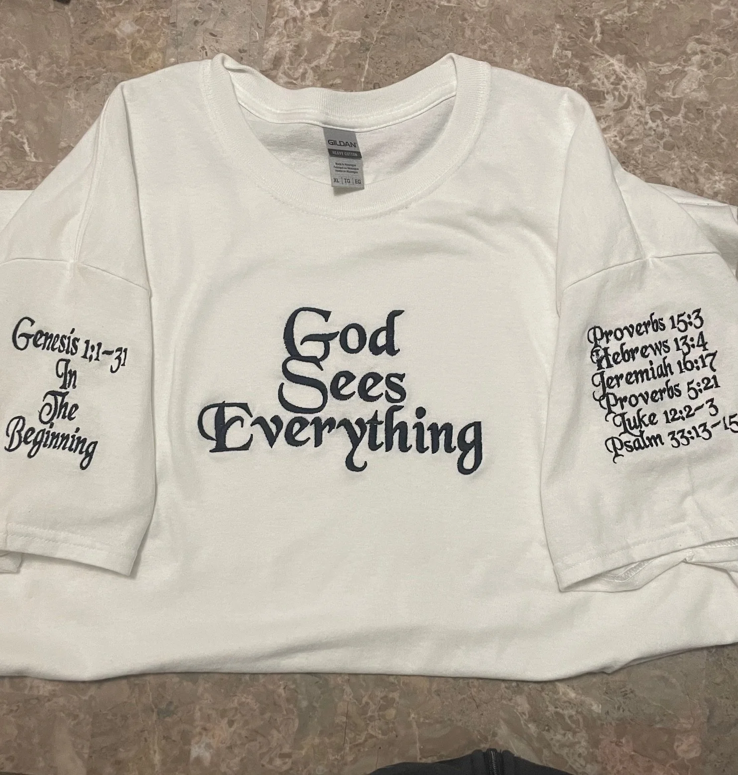 God Sees Everything T shirt