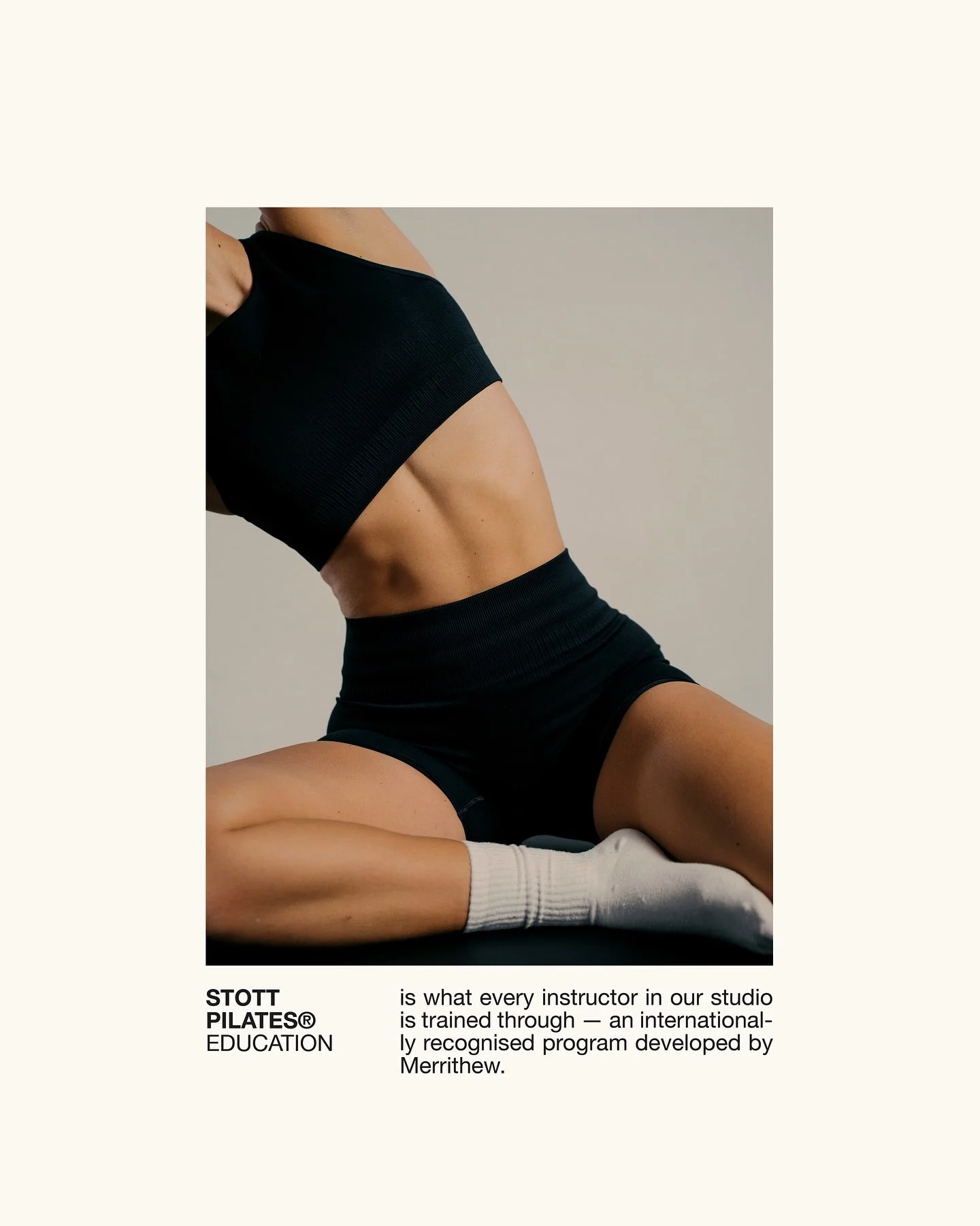 STOTT PILATES&reg; education is what shapes our instructors. It&rsquo;s a detailed program that combines anatomy, biomechanics and movement science with hundreds of hours of coursework and practice. The goal is clarity &mdash; to teach with precision