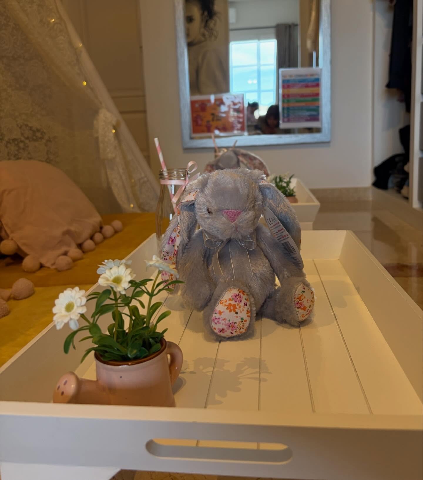 ✨🐰 Easter Sleepover 🐣✨

River and her best friend celebrated in the cosiest MrsTipi Easter themed sleepover, pastel colours, twinkly lights, fluffy bunnies and all the sweet little details lovingly organised by her amazing mum.

A night full of gig