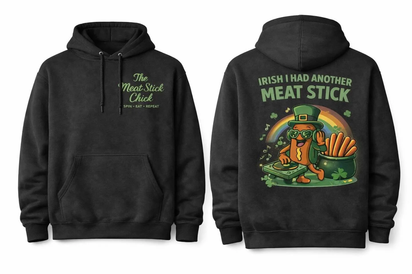 ST PADDYS DAY HOODIES AVAILABLE 🍀 
$45 DM me if you&rsquo;d like to purchase.