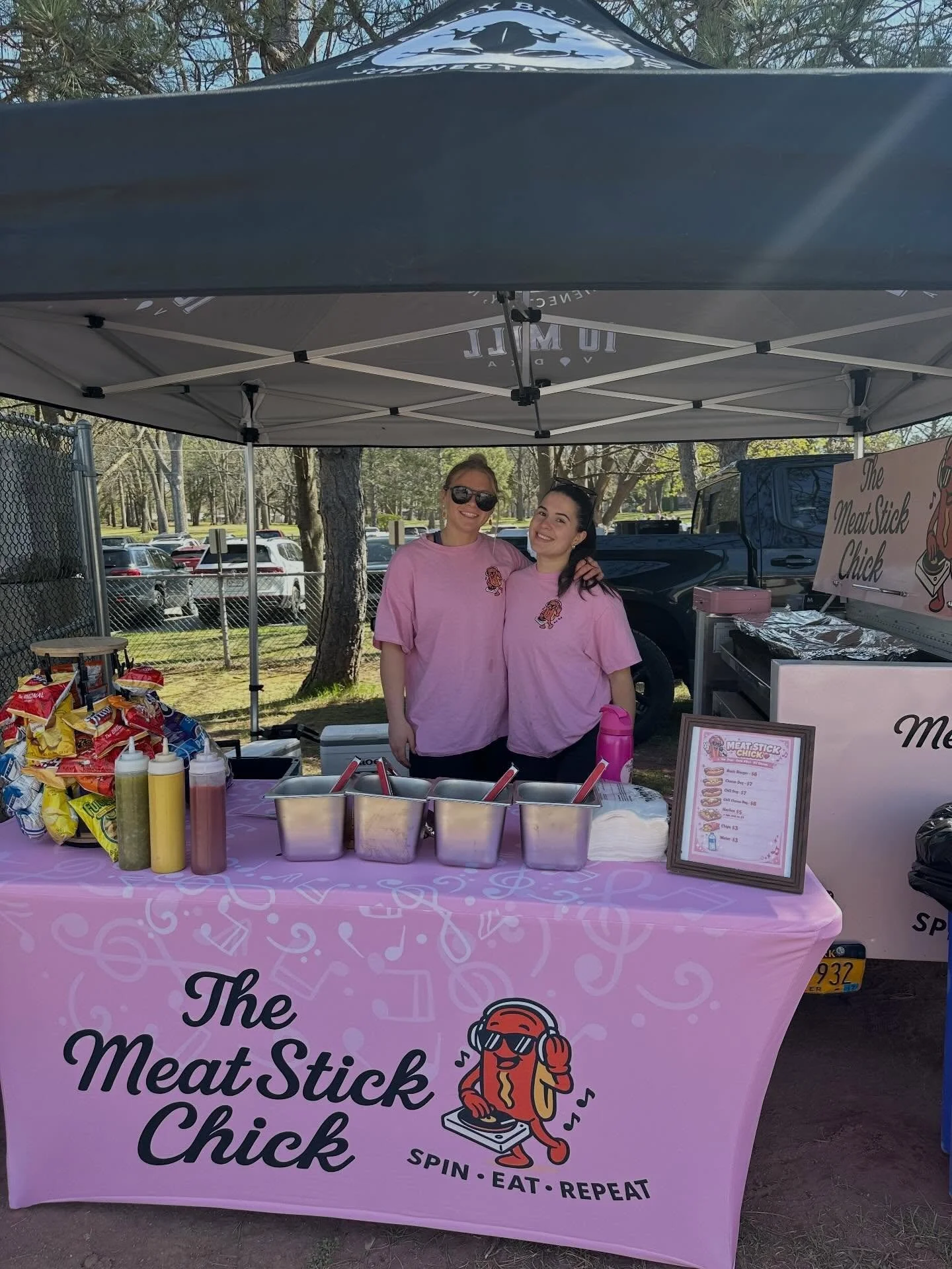 Awesome weekend!!! Excited every time I get booked!!! #meatstickchick #hotdog