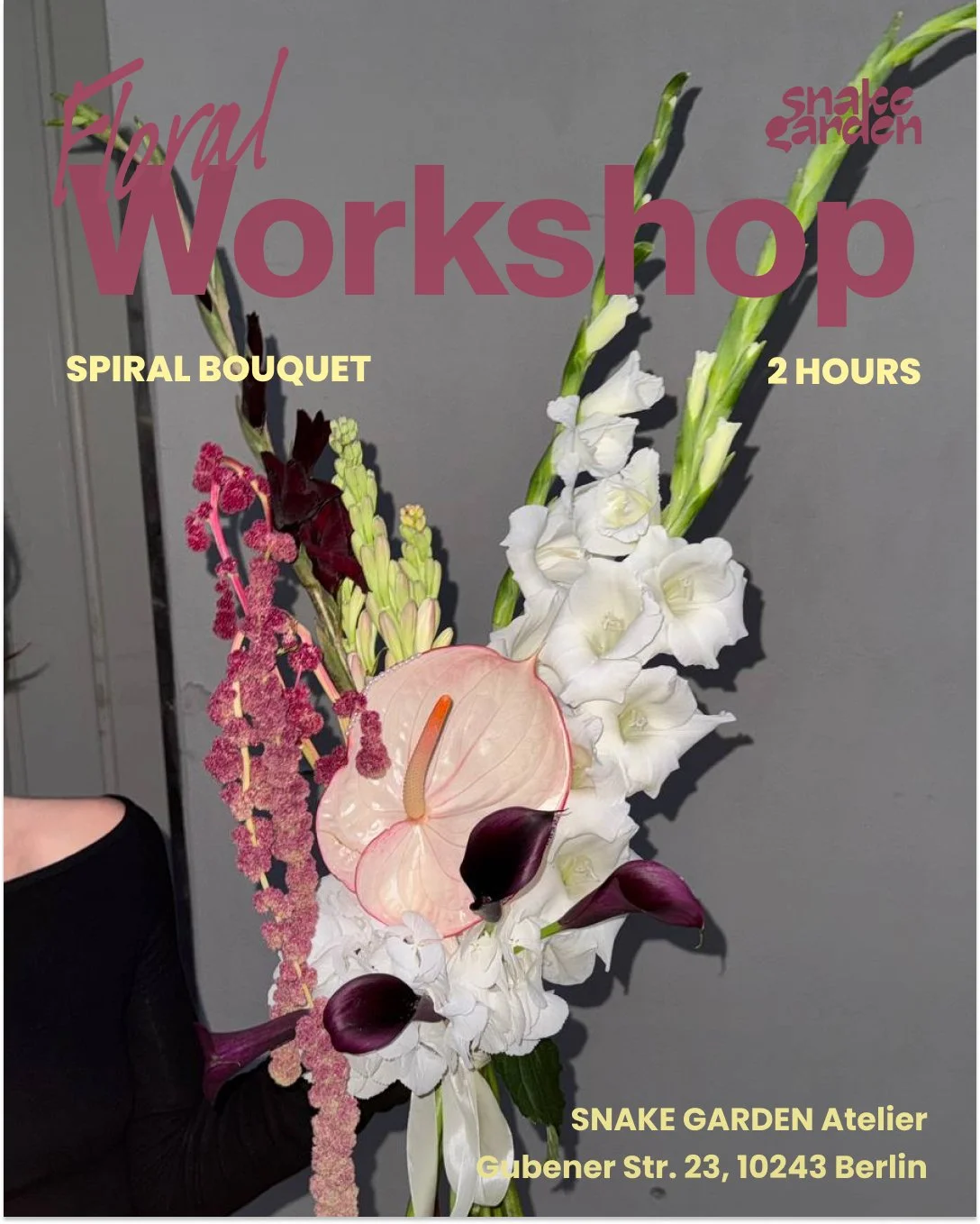 Spiral Bouquet Workshop 26 SEPTEMBER