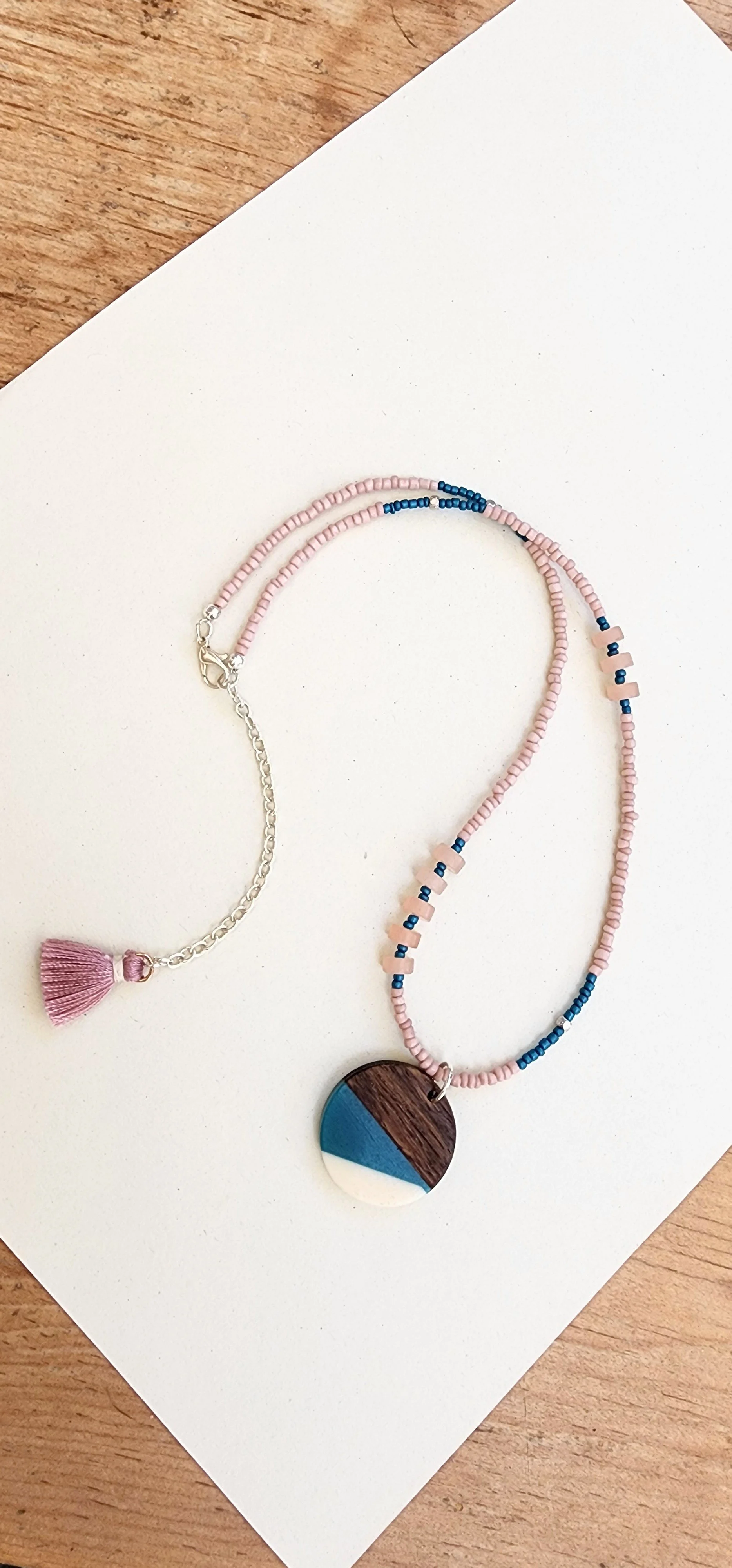 GEORGIA beaded necklace