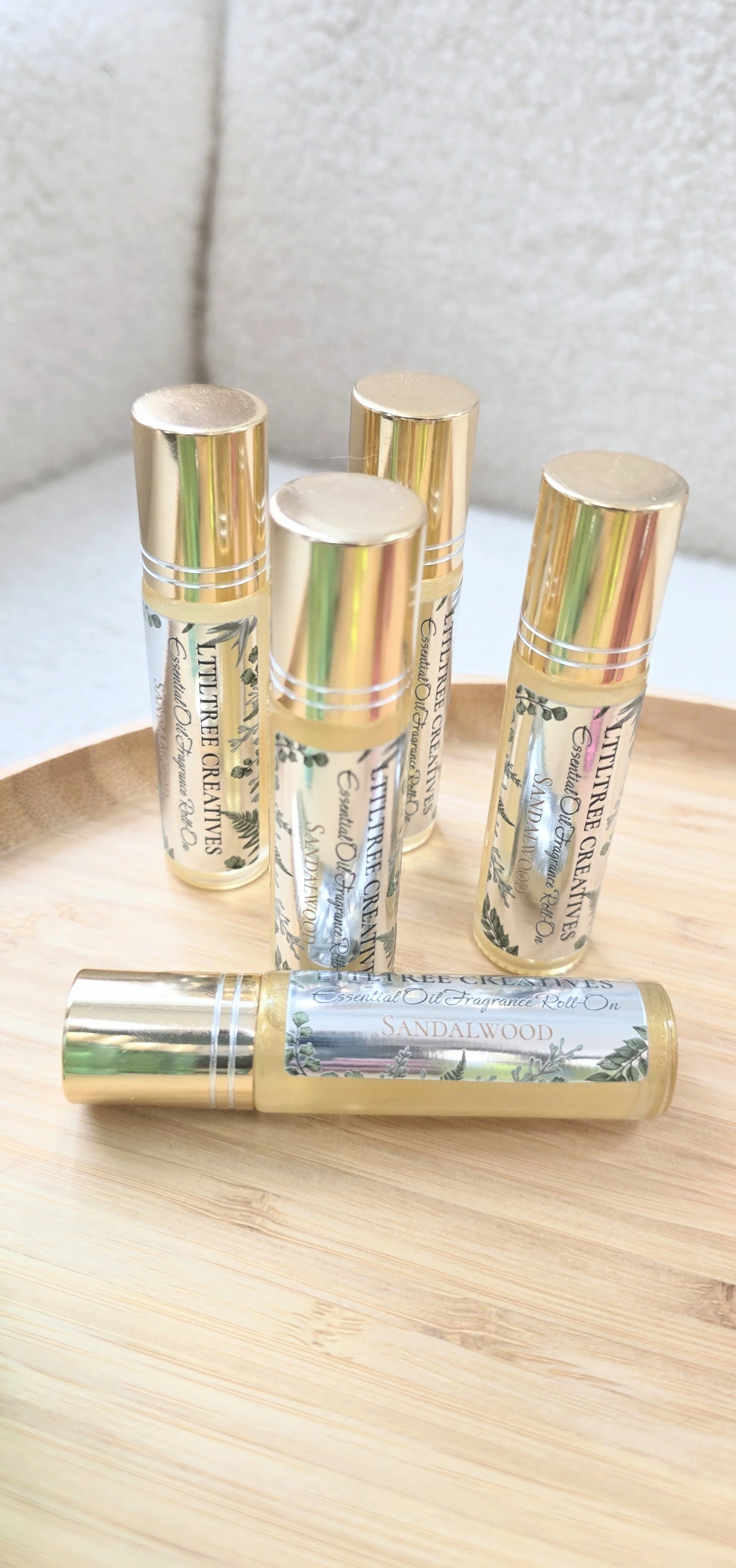 Sandalwood Essential Oil Fragrance roll-on