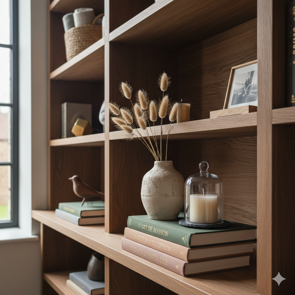 Vue d’un intérieur harmonieux décoré par M.Lux Interior à Paris, illustrant l’offre de décoration d’intérieur — couleurs, mobilier et ambiance sur mesure