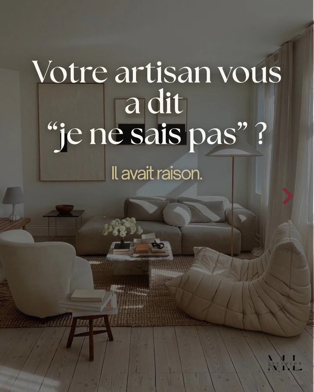 Il y a quelque chose que plusieurs artisans m'ont dit r&eacute;cemment, et &ccedil;a m'a marqu&eacute;e.

Quand ils travaillent directement avec leurs clients, ces derniers leur posent des questions sur les couleurs, les mati&egrave;res, l'agencement