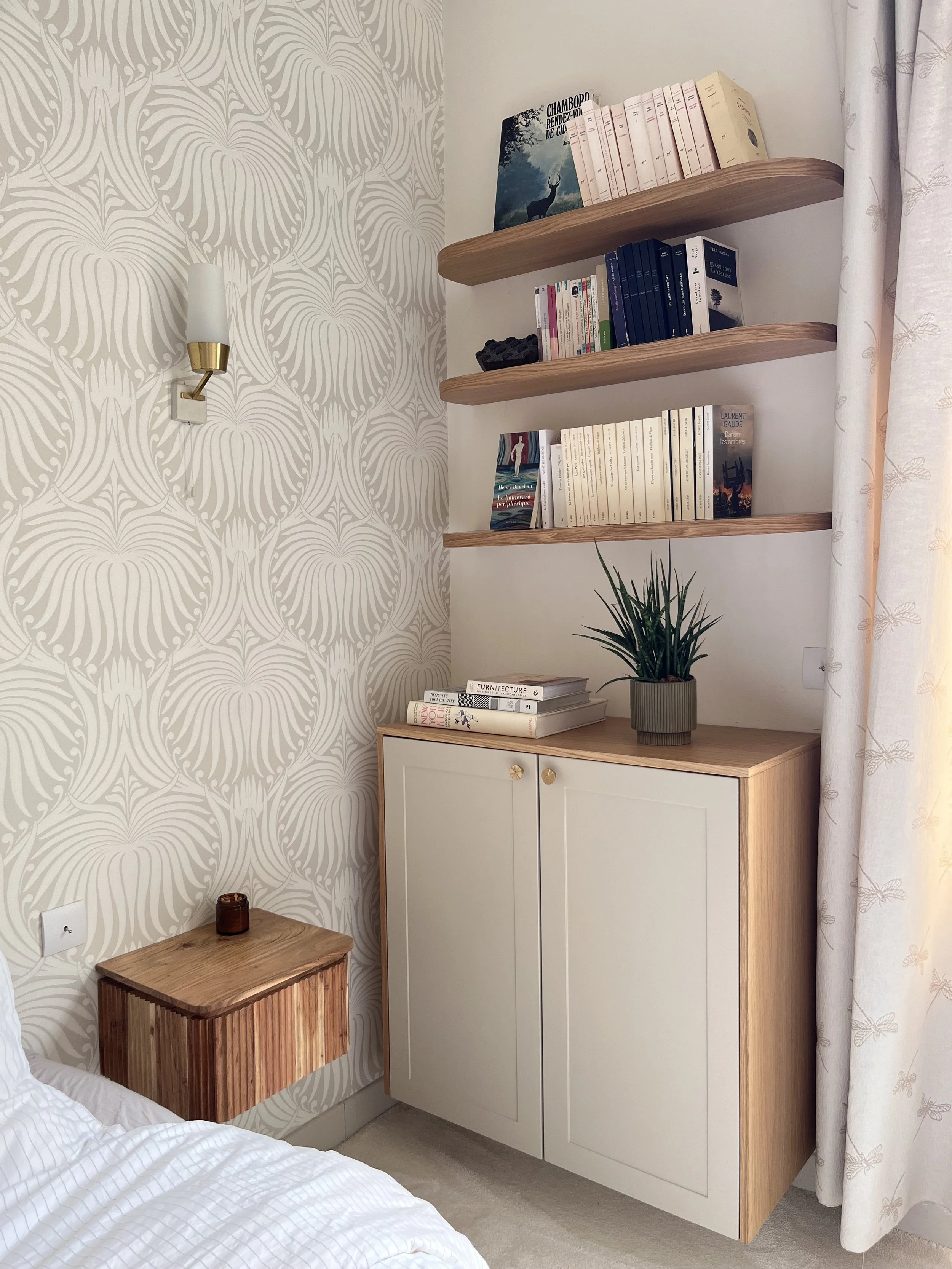 Espace rangements bibliothèque - projet Chaville - M.Lux Interior