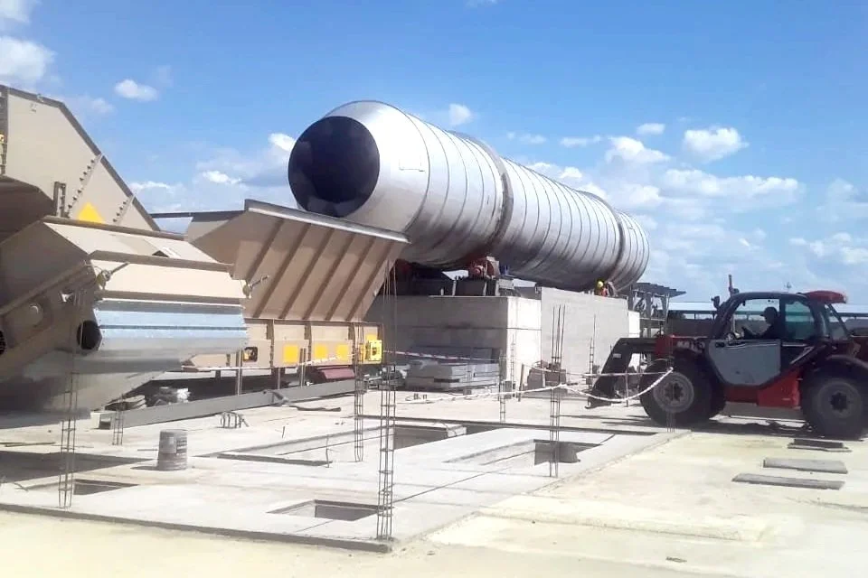 Nueva planta secado de alfalfa - FONDOMONTE SOUTH AMERICA S.A.