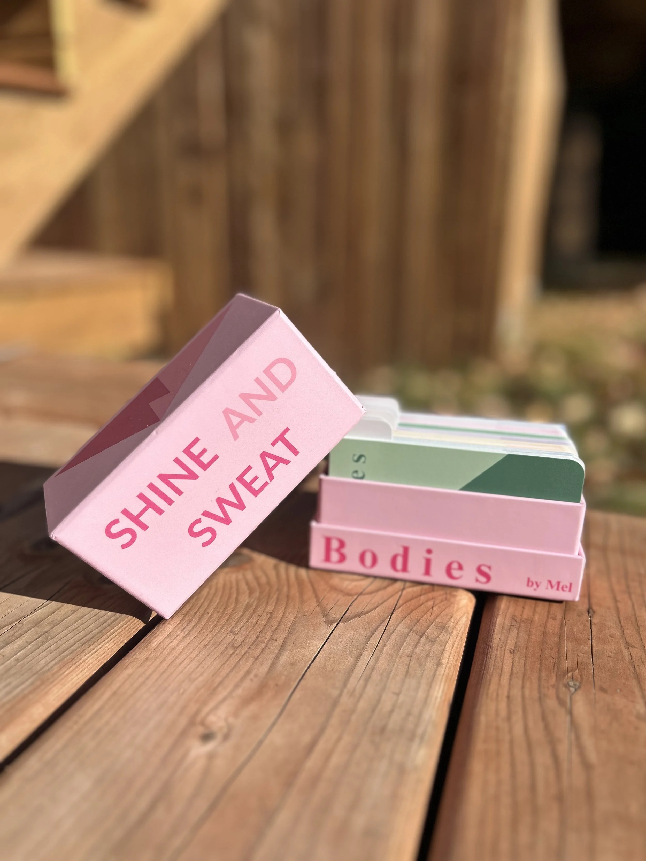 Sweat and Shine Cards