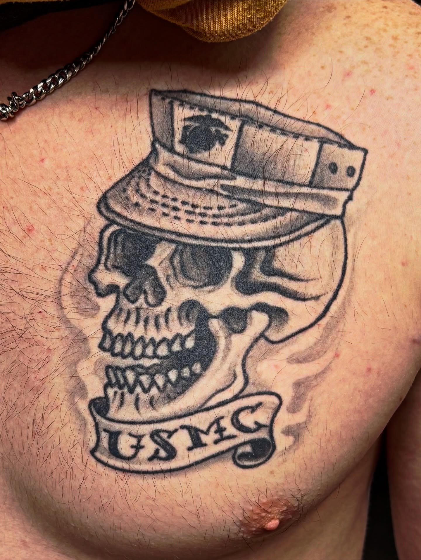 Client came it yesterday for a new tattoo and we saw this healed and settled tattooed made by @justinjohnson_tattoos 
We love seeing our healed tattoos! Swing by if you got a healed tattoo from one of us so we can grab a picture🤙
.
.
.
.
#beaufortsc