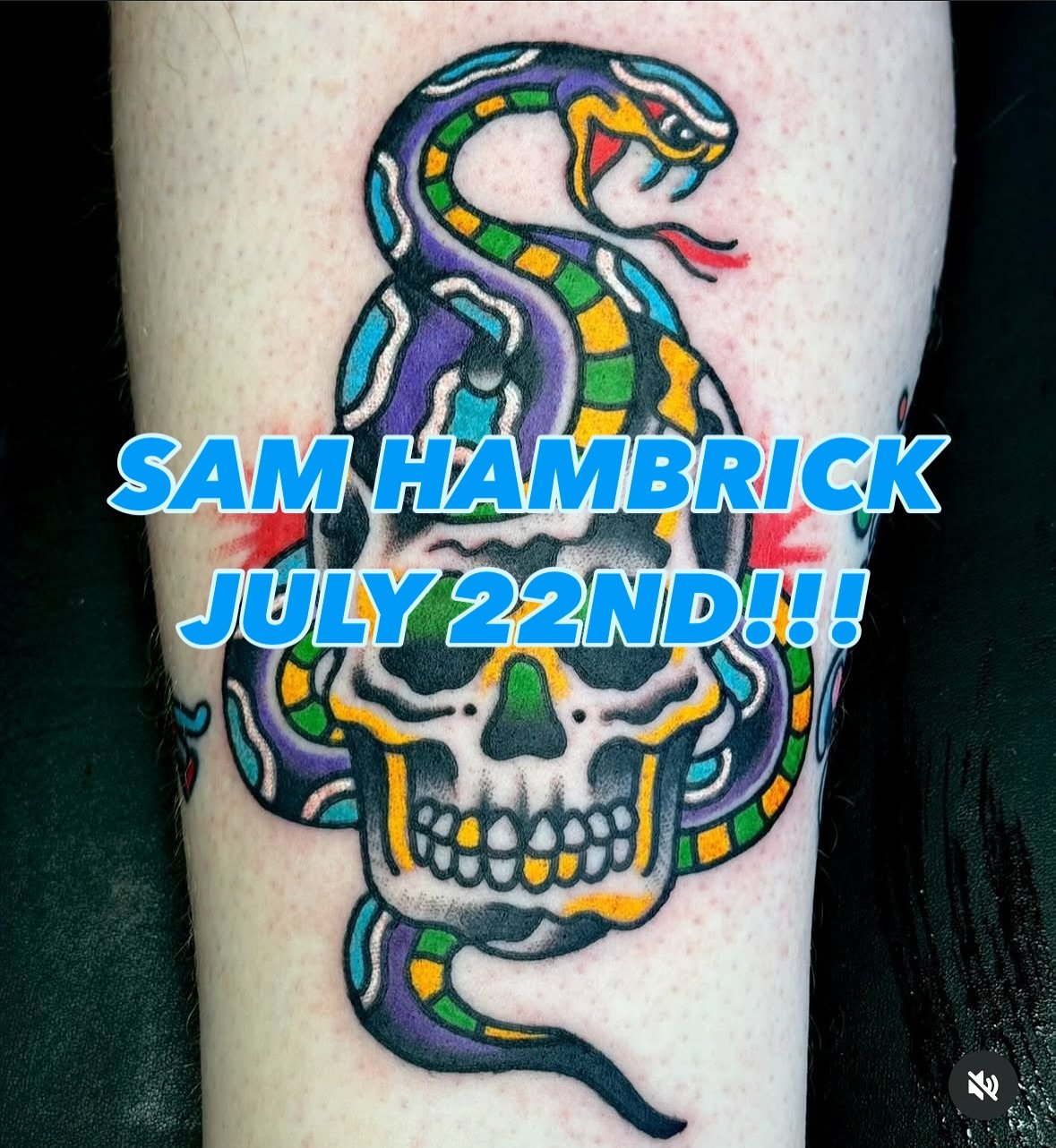 @samhambrick will be sitting with us Tuesday July 22nd. Slide into his dm to book a real deal traditional tattoo... Don&rsquo;t sleep! 
.
.
.
#beaufortsc #parrisisland #blufftonsc #hiltonheadisland #usmc #savannah #portroyalsc