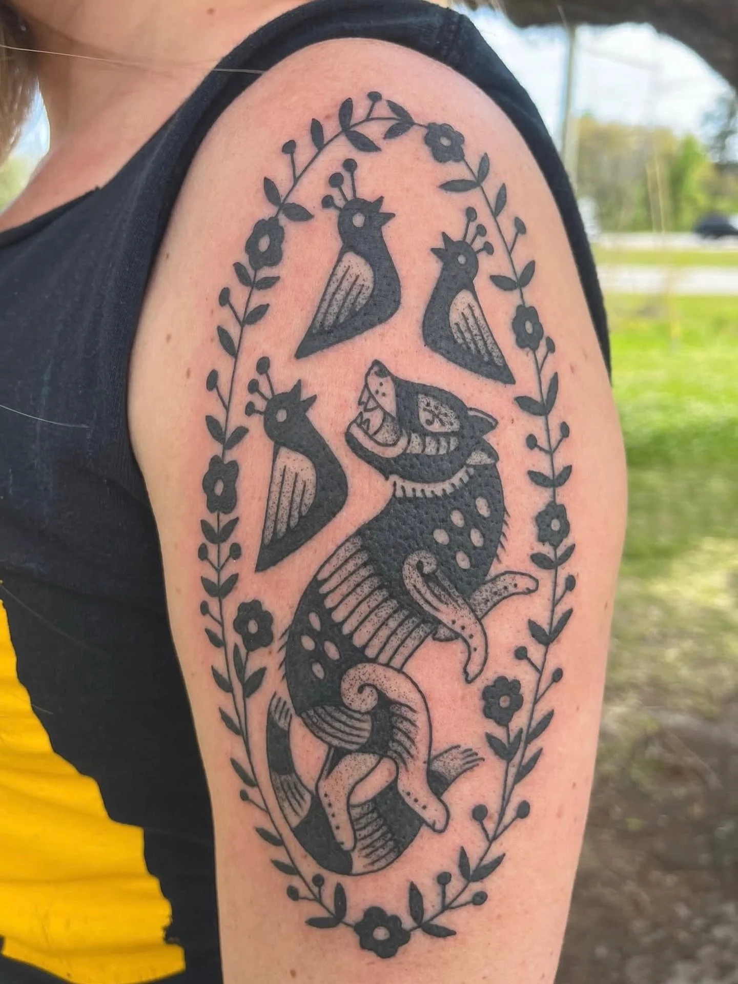 Made by @bananajoetattoo 
.
.
.
#beaufortsc #parrisisland #blufftonsc #hiltonheadisland #usmc savannah portroyalsc