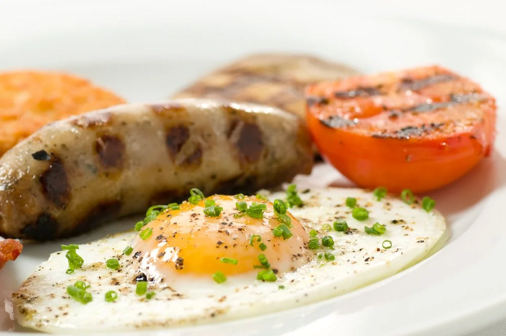 Popular cooked breakfast at Andover House Hotel in Great Yarmouth