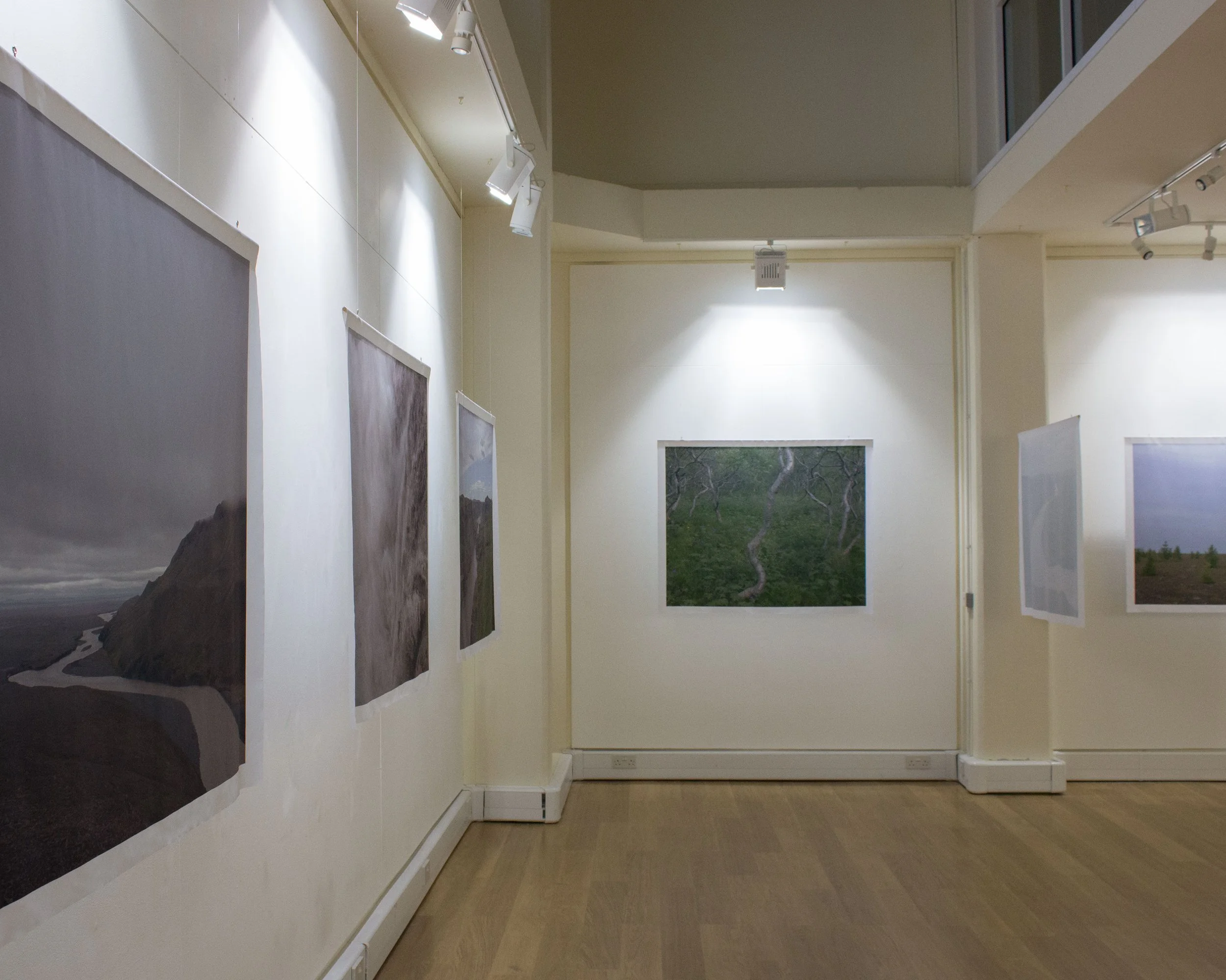 'jökulsá á fjöllum' solo exhibition, falmouth university, penryn, 2014