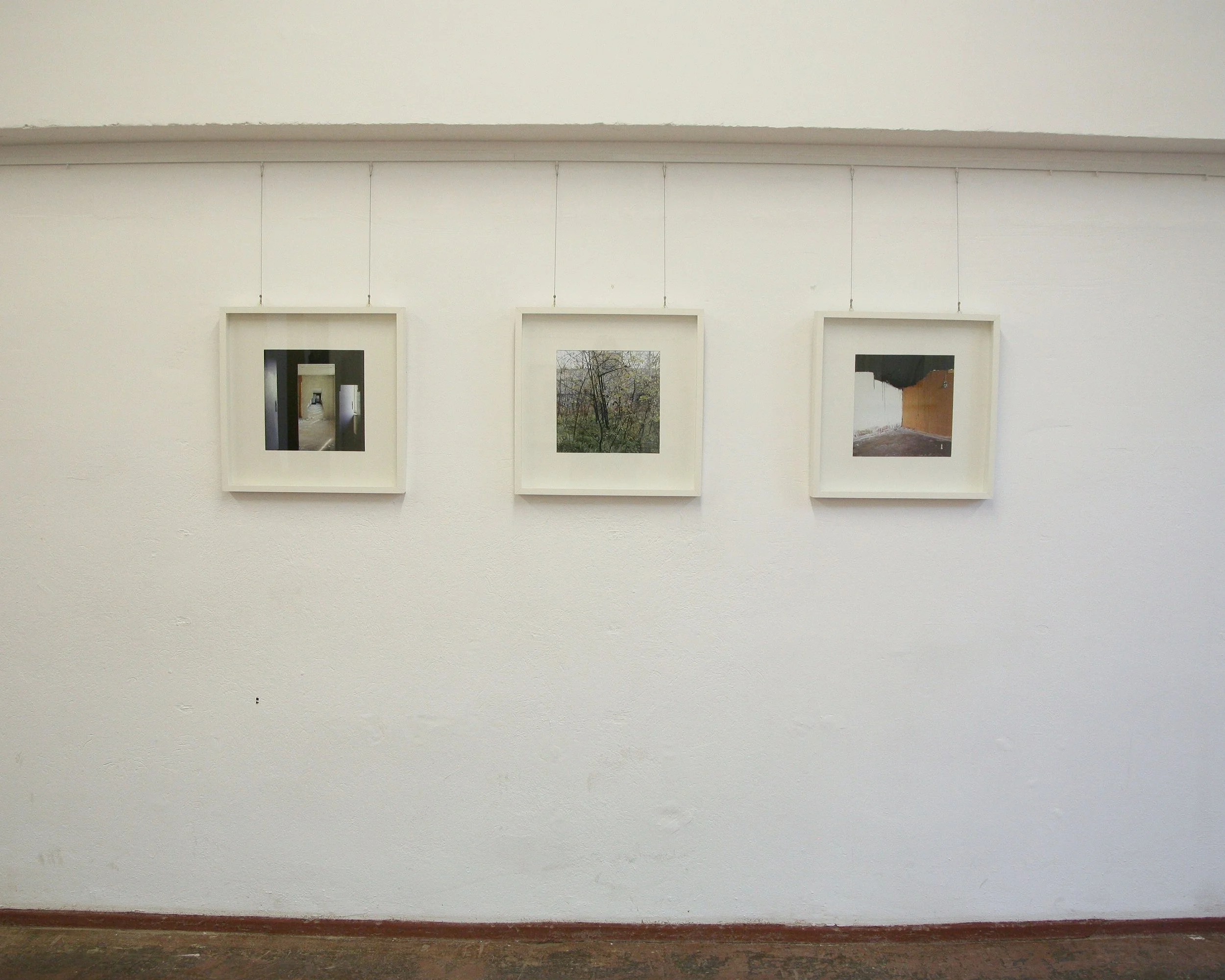 'knowing stillness' solo exhibition, dokumentationszentrum prora, rügen, germany, 2007