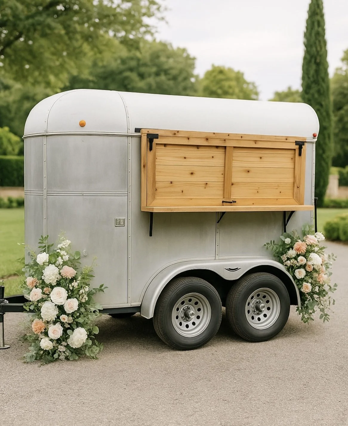 A Photo of our luxury mobile bar