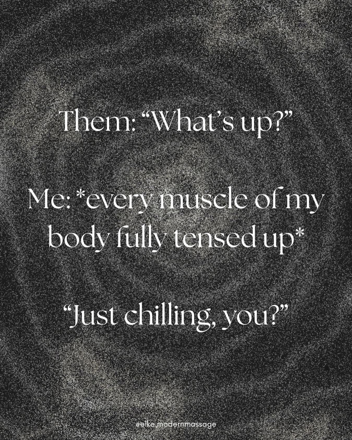 POV: you say you&rsquo;re fine but your shoulders say otherwise 😅

Let us handle the tension so you don&rsquo;t have to.
💆&zwj;♀️ Book your massage 🤍 your body will thank you.

January specials available! Tap the link in our bio ✨

#monthlymassage