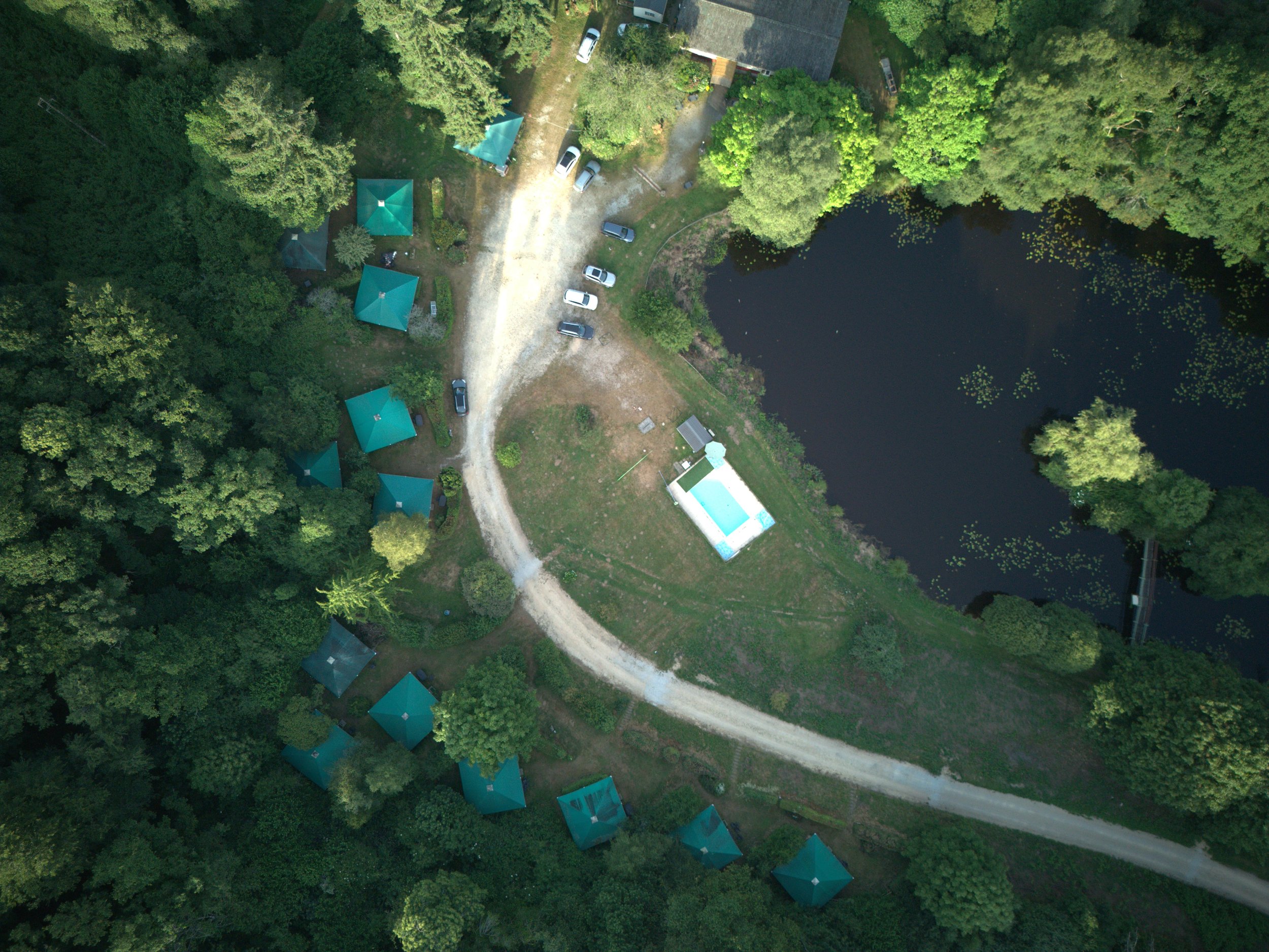 Les cabanes de l'île aux oiseaux