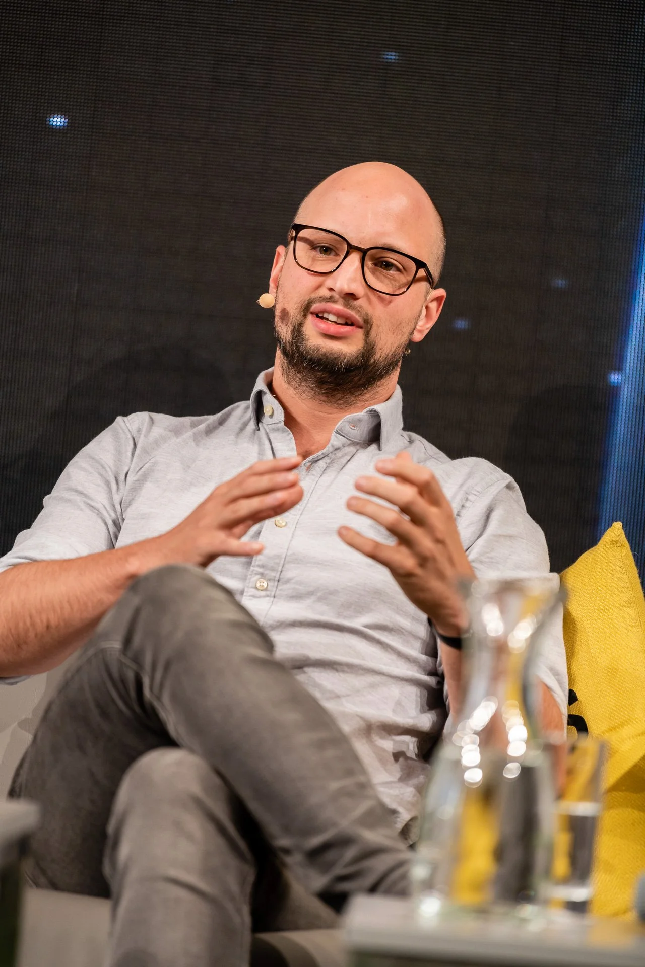 Markus Feigelbinder als Speaker beim Darwins Circle