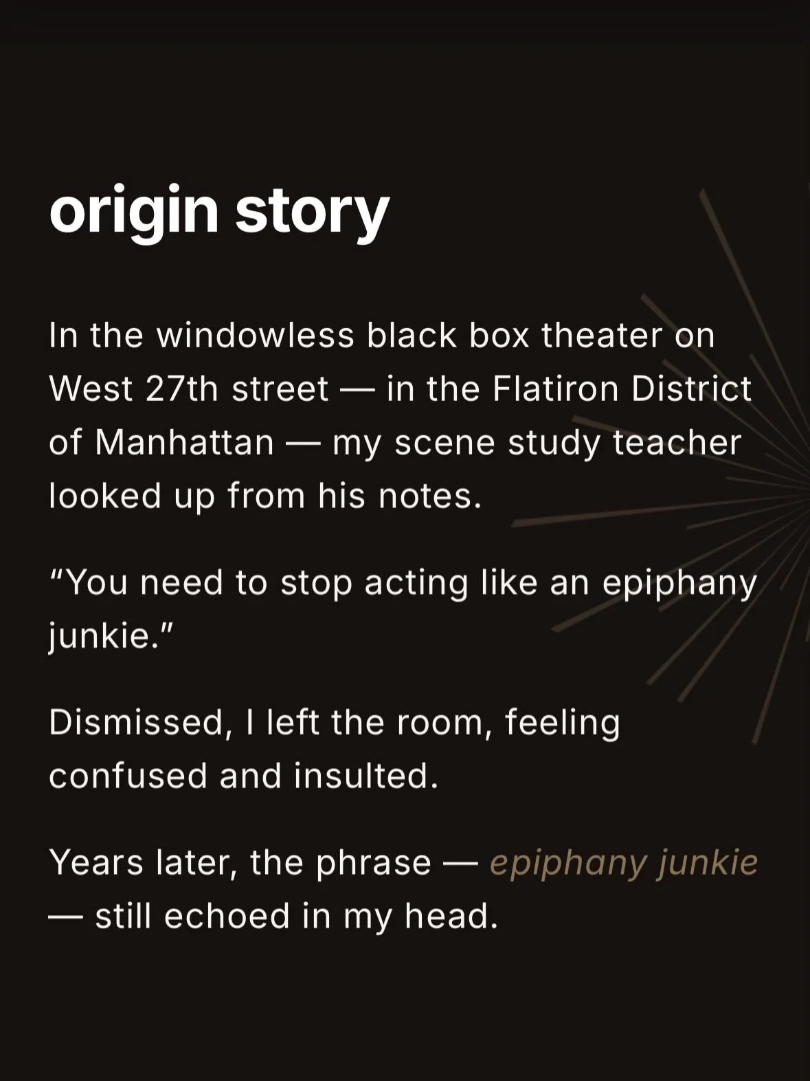 Been getting the question &mdash; so how did you get your name?

👀⬆️

#production #filmmaking #orlandobusiness #womenentrepreneurship