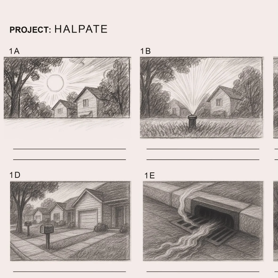 Throwback to story boarding circa September 2025.

As we get closer to a finished film, looking back at the process is not only informative, but a great cause for celebration. Bringing a story to life is not an easy feat, and each step in the journey