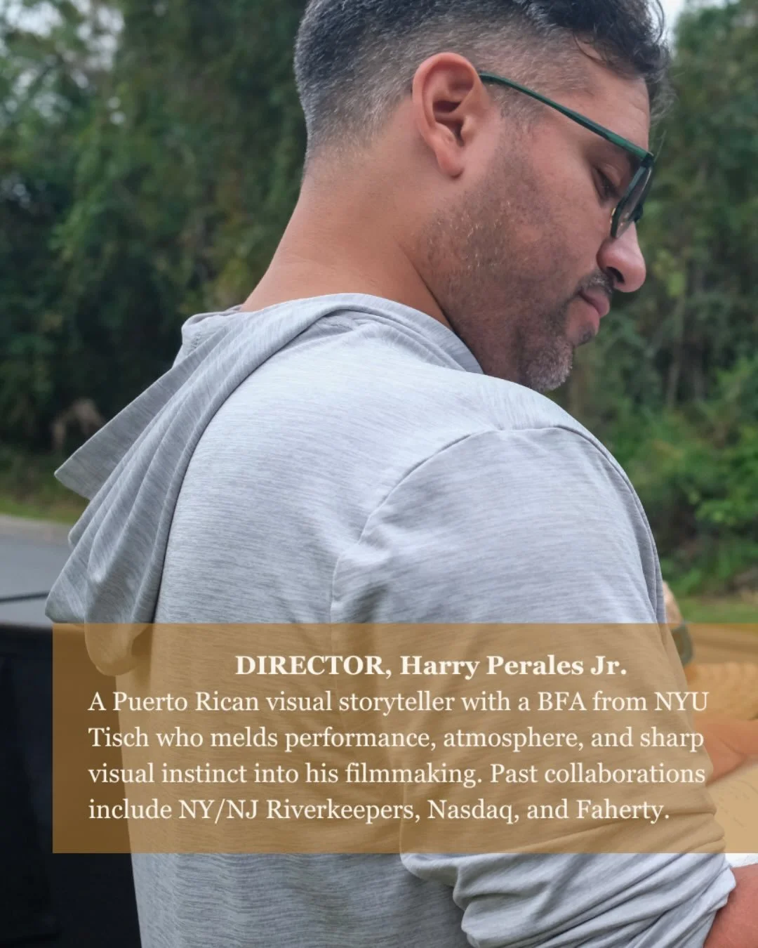 Harry Perales Jr (writer/director) has extensive experience as an actor (@nyutisch &lsquo;13), theatre-maker, and photographer/videographer. But Halpate is his debut as a filmmaker.

His heritage and passion for wild Florida were the sparks behind Ha