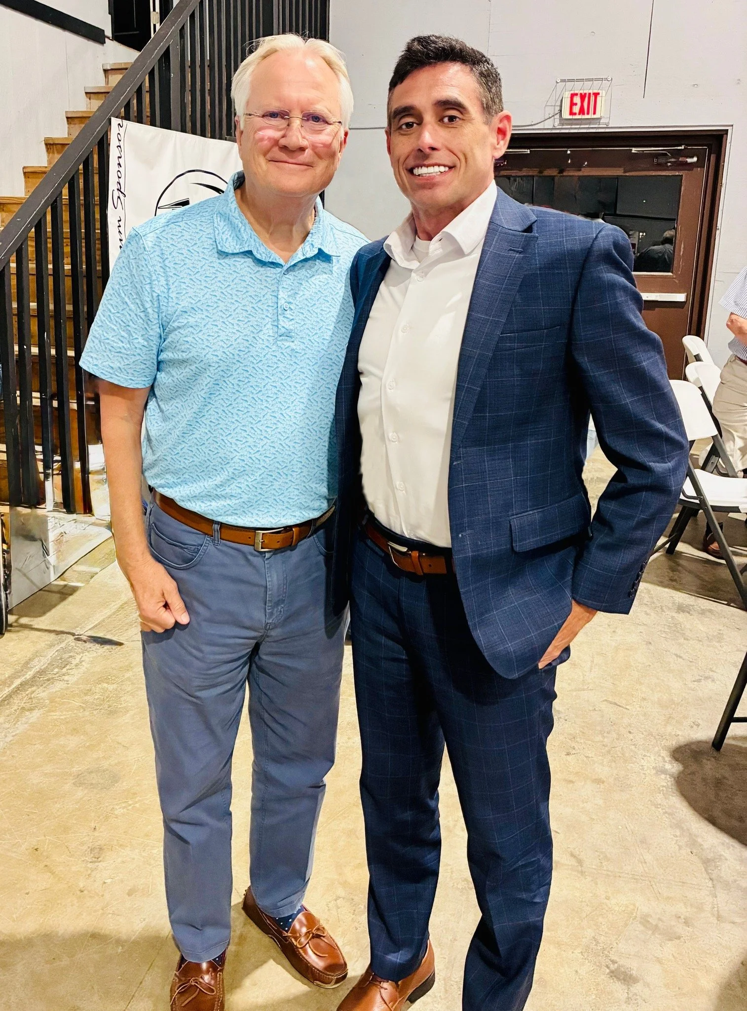 Jeremiah Giles at campaign event for Circuit Court Judge of Baldwin County