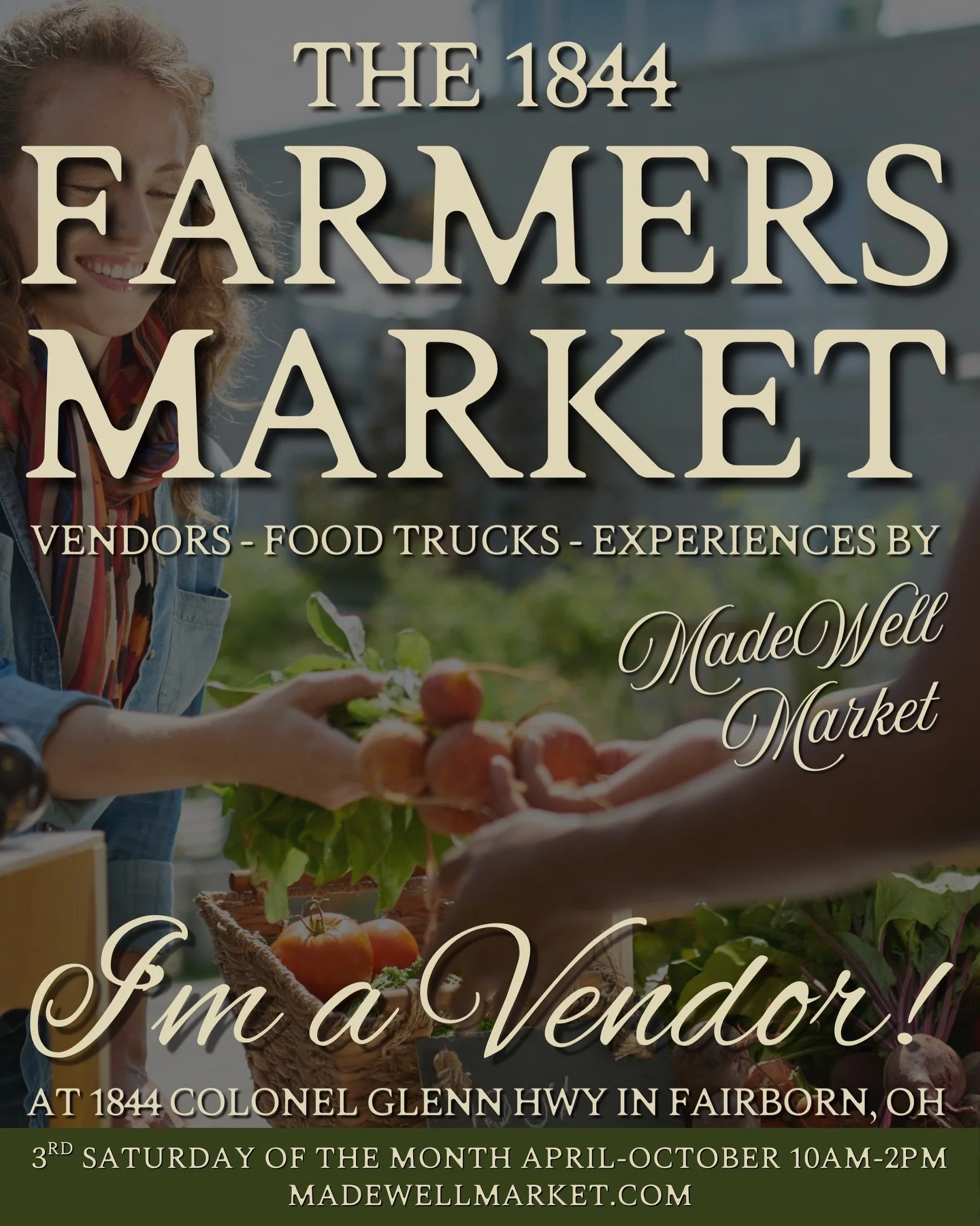 Hi friends!  I&rsquo;ve been a bit MIA the past month as my day job and kiddos have kept me super busy. 

But I&rsquo;m back and excited to share that I&rsquo;ll be a regular vendor at the 1844 Farmers Market sponsored by @themadewellmarket and held 