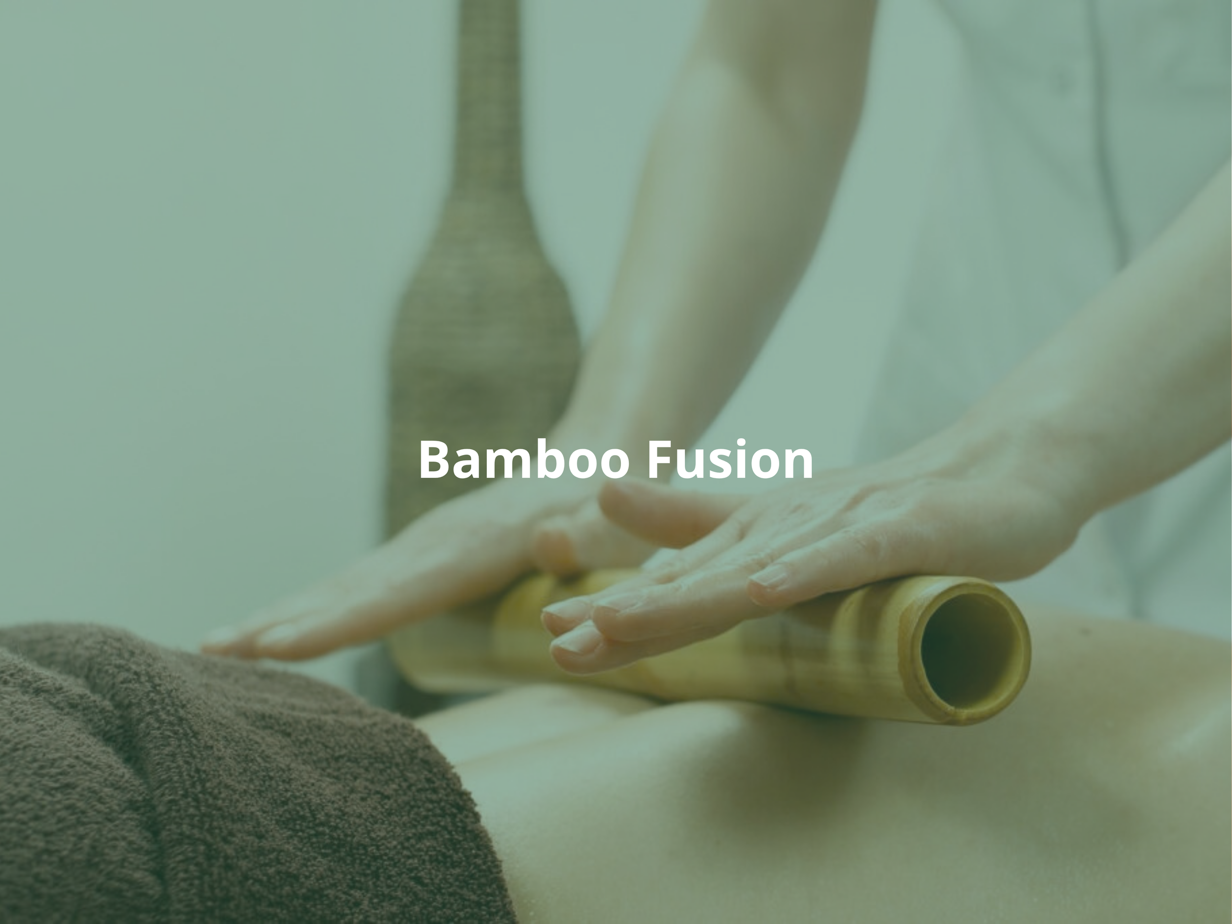 A unique technique using
warm bamboo to release
tension, improve
flexibility and restore
balance.