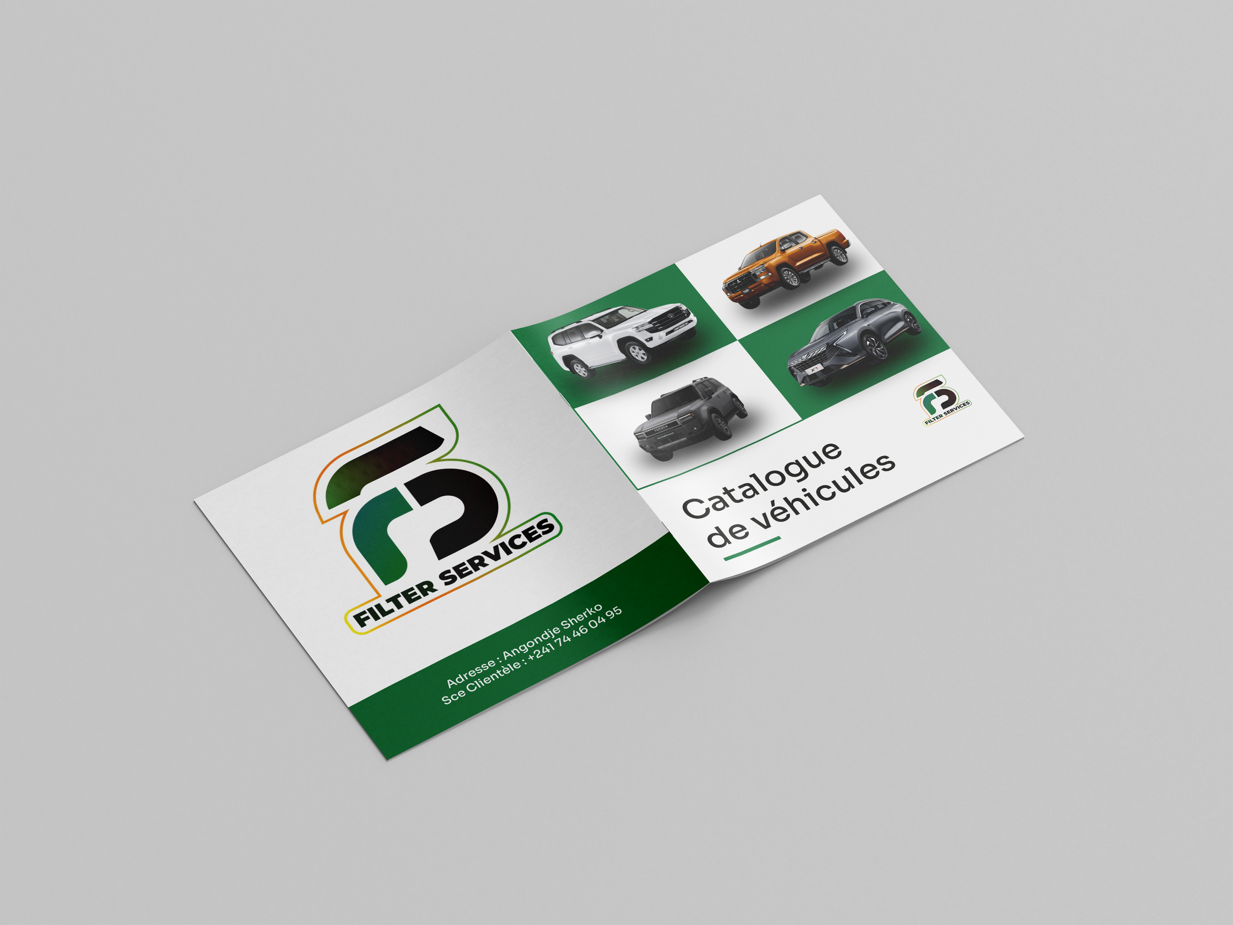Filter Services, Catalogue réalisé pour un concessionnaire.