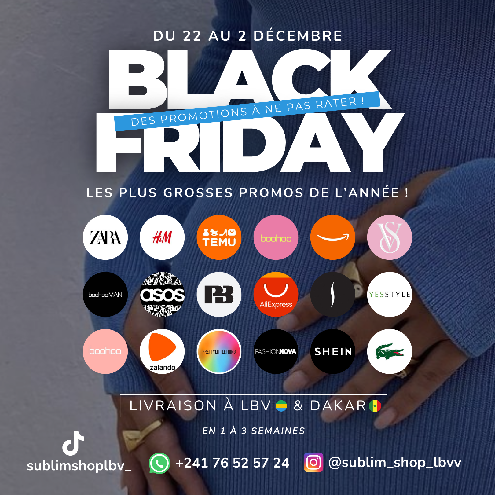 Post Publicitaire réalisé pour SublimShop, une boutique en ligne.