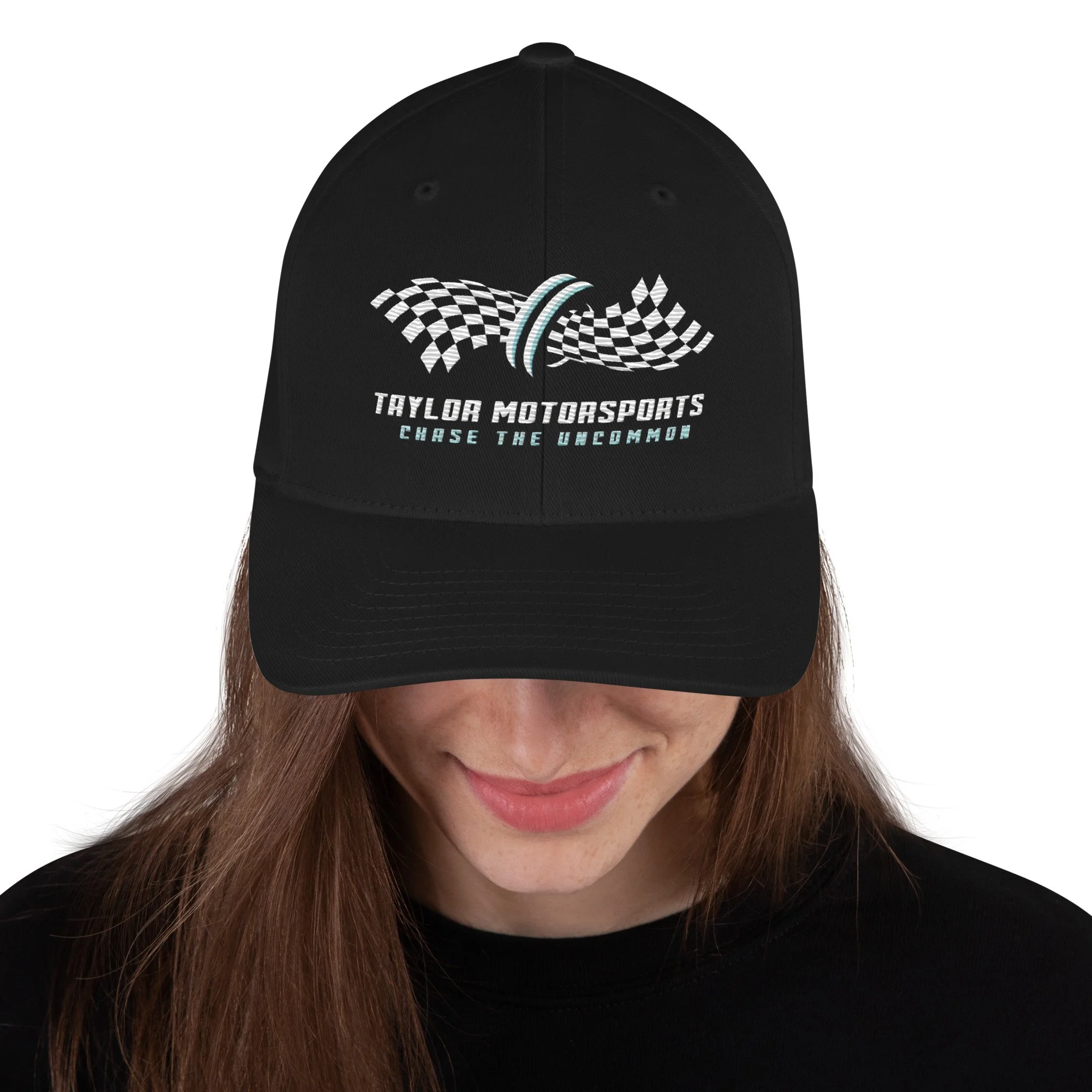 Fitted Taylor Motorsports cap - Black