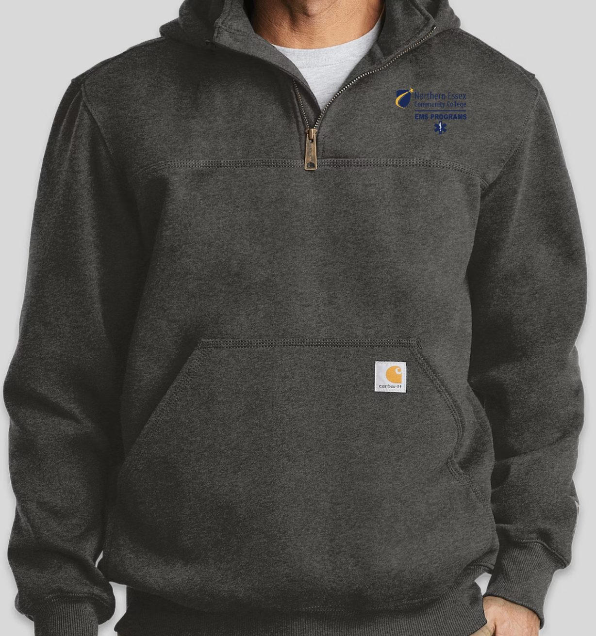 Northern Essex Community College EMS Carhartt Quartzip/Hoodie