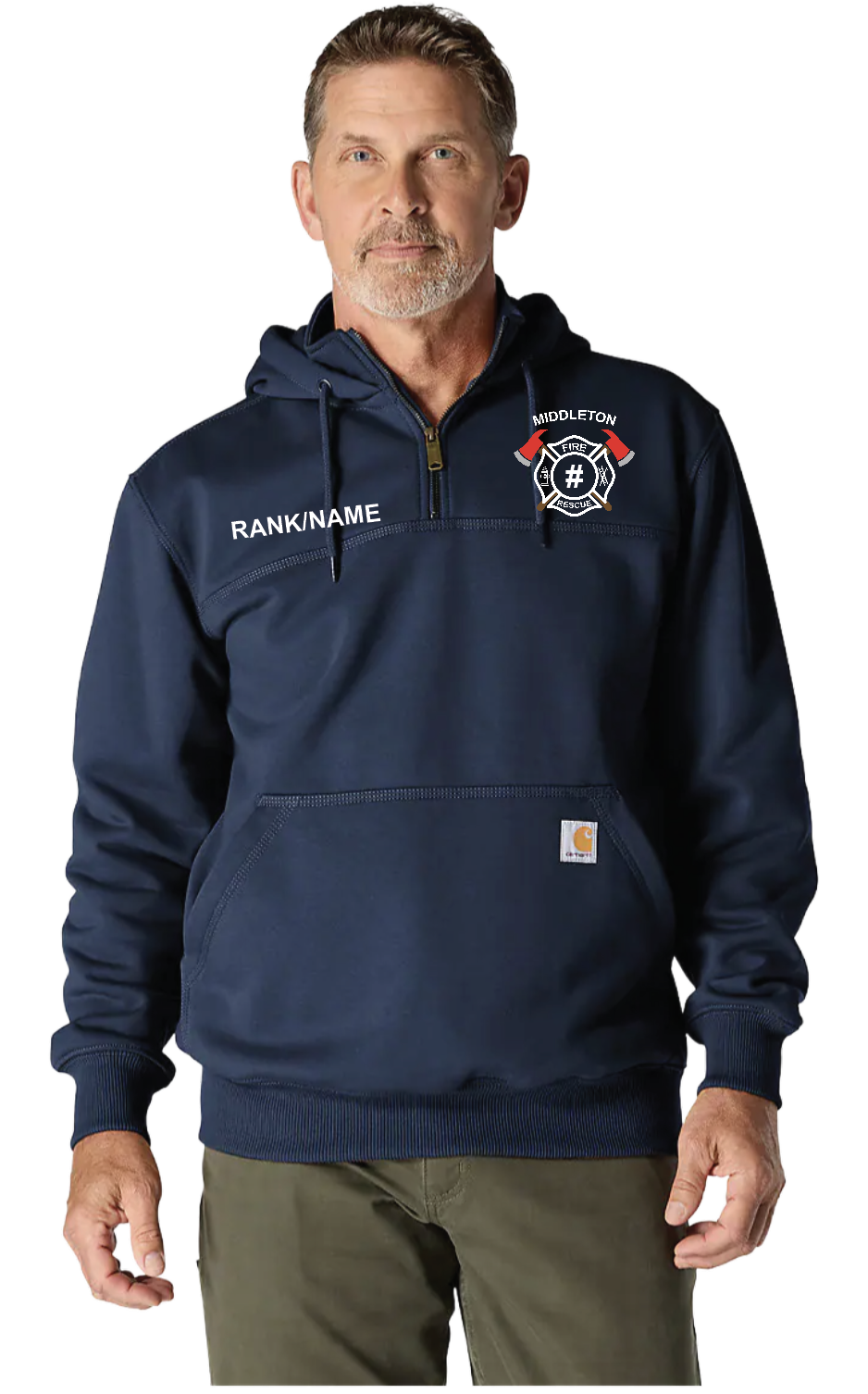 Middleton Carhartt 1/4 Zip Hoodie