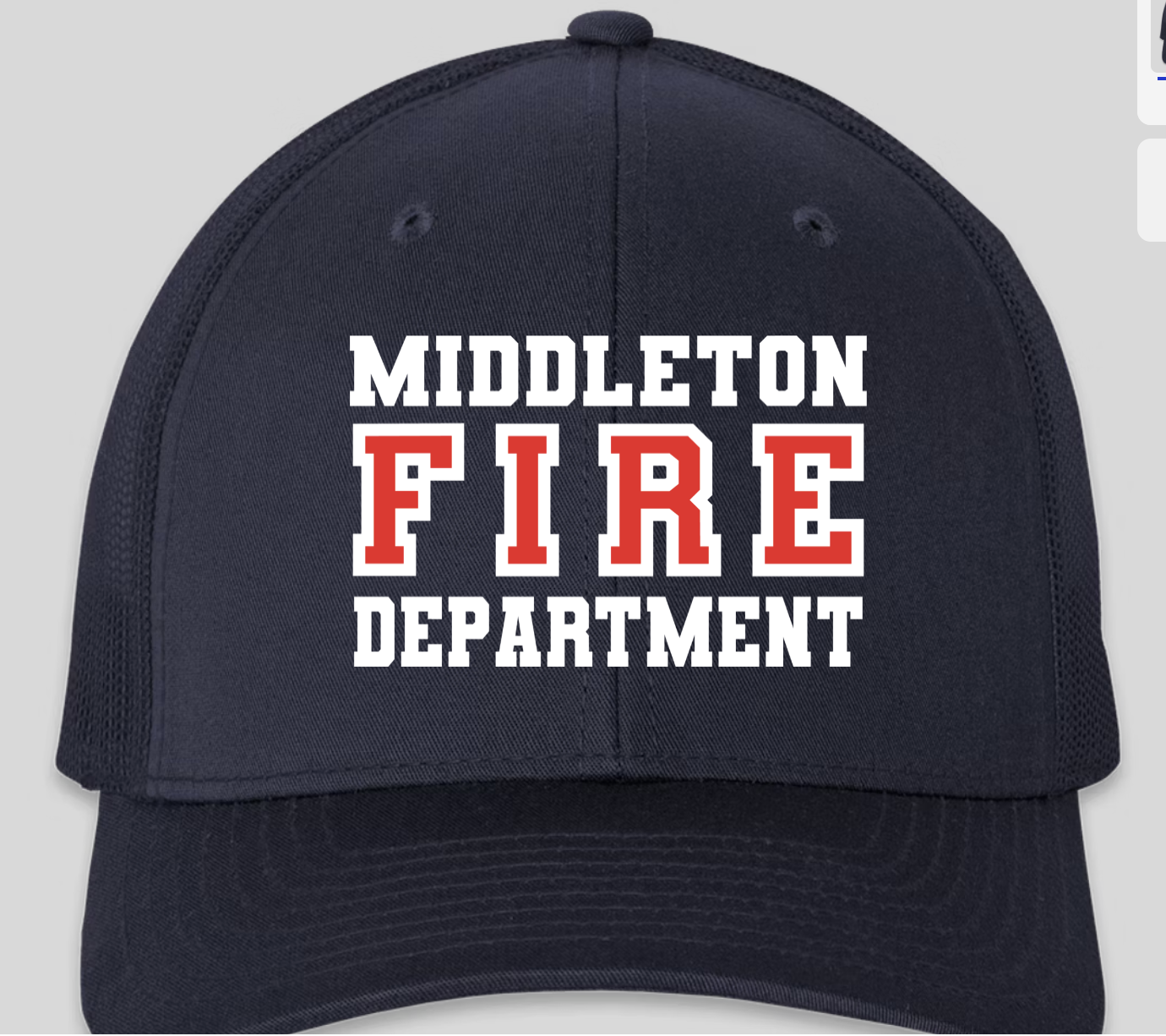 Middleton Fire Trucker Hat