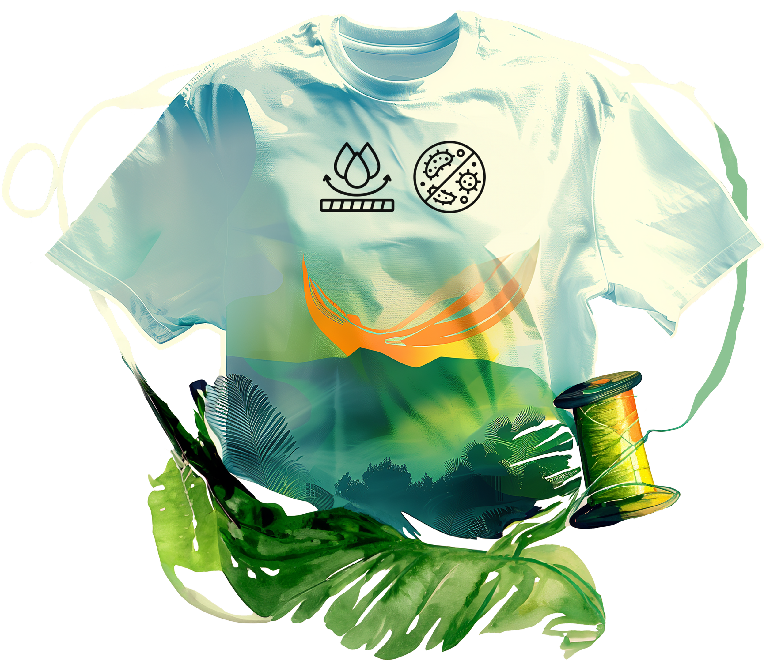 Biofibreloop Horizon Europe project — biobased technical textile shirt