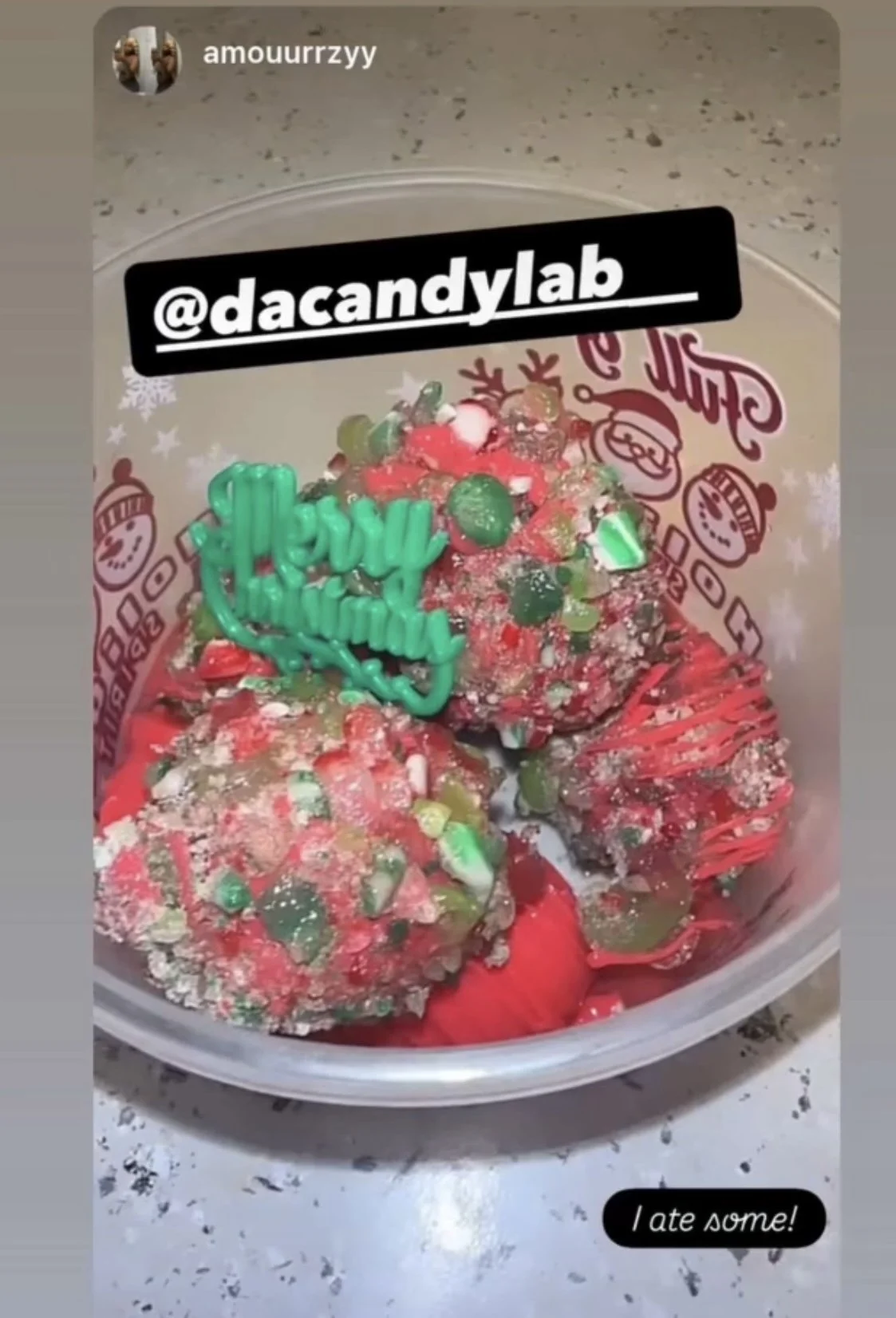 Candy Fruit Review Christmas