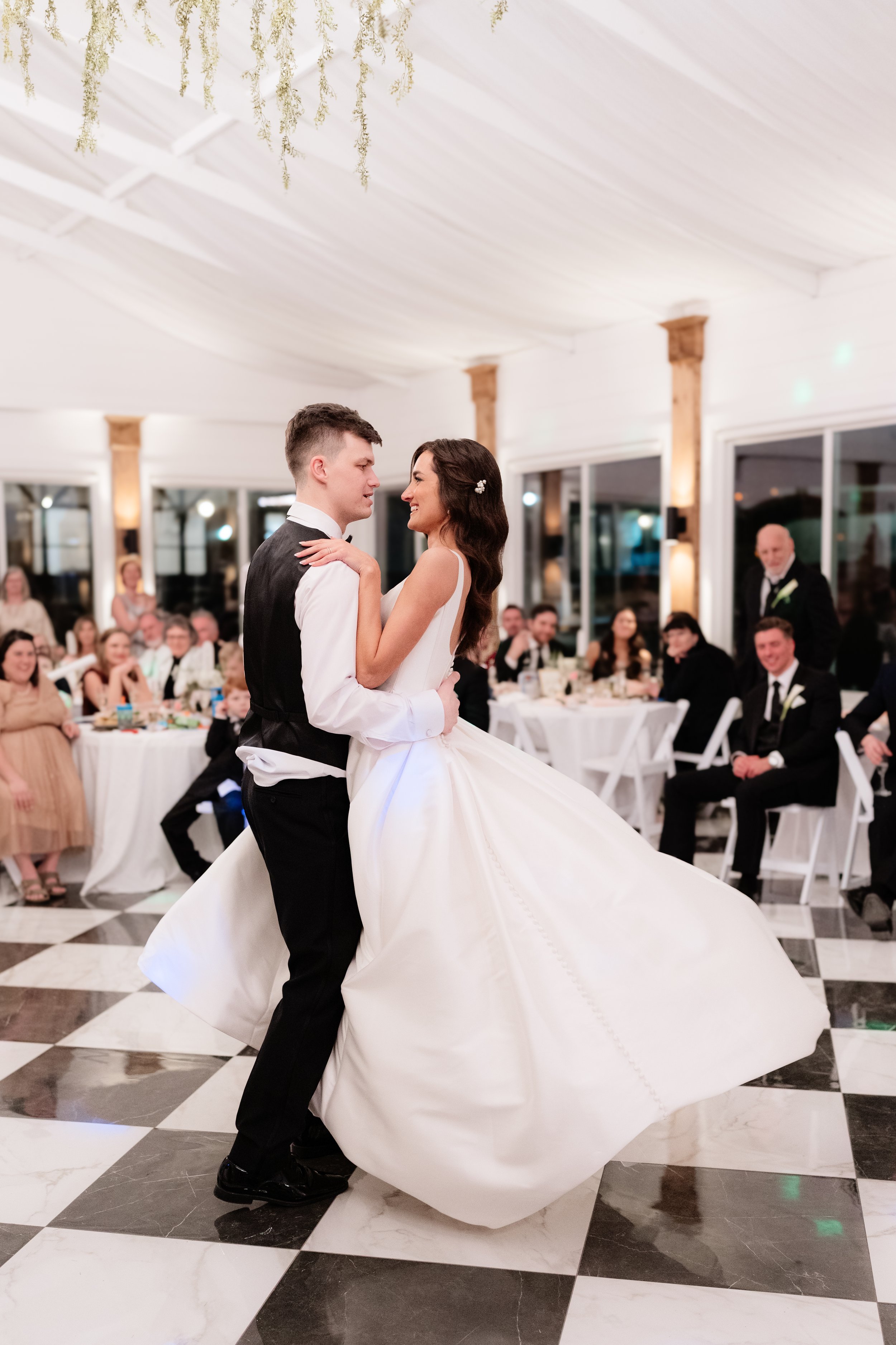 Mr. and Mrs. Murtha with Jessica Sarver Photography