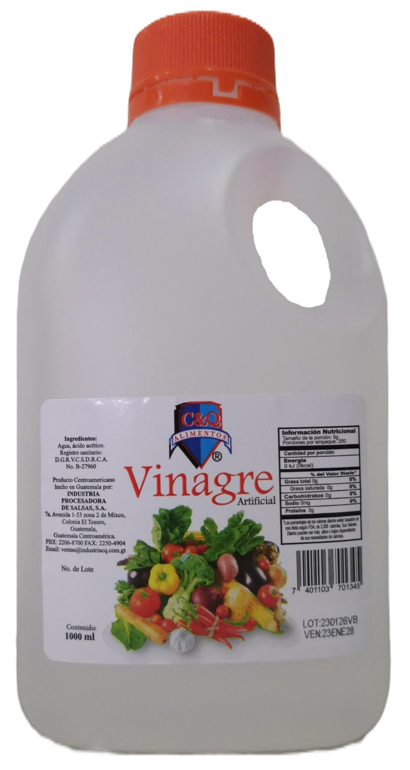 Vinagre Blanco - 1 litro