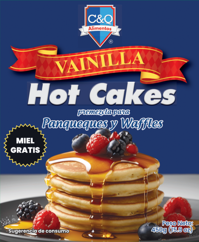 Premezcla - vainilla - caja - 450 g