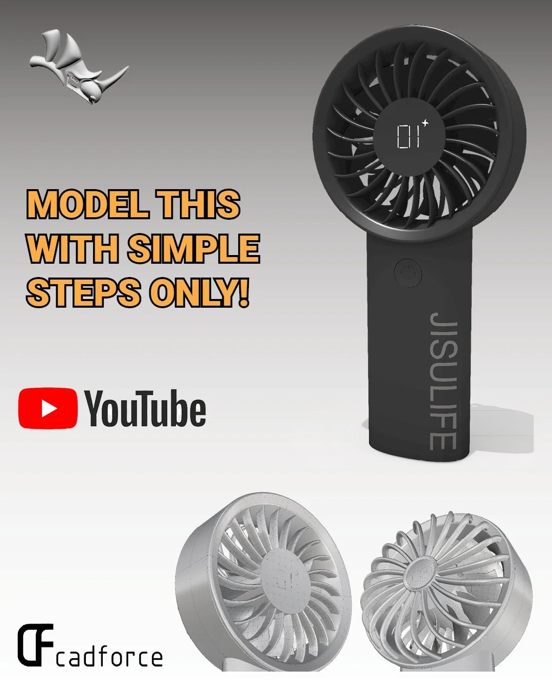 Keen to see how professional model in Rhino? Tune in to this Youtube video to see how it is done. Got any request for what to model next? Leave it in the comment below!

Link below -
https://youtu.be/EoDZd6ztA-o

Cadforce is an Australia-based 3D mod