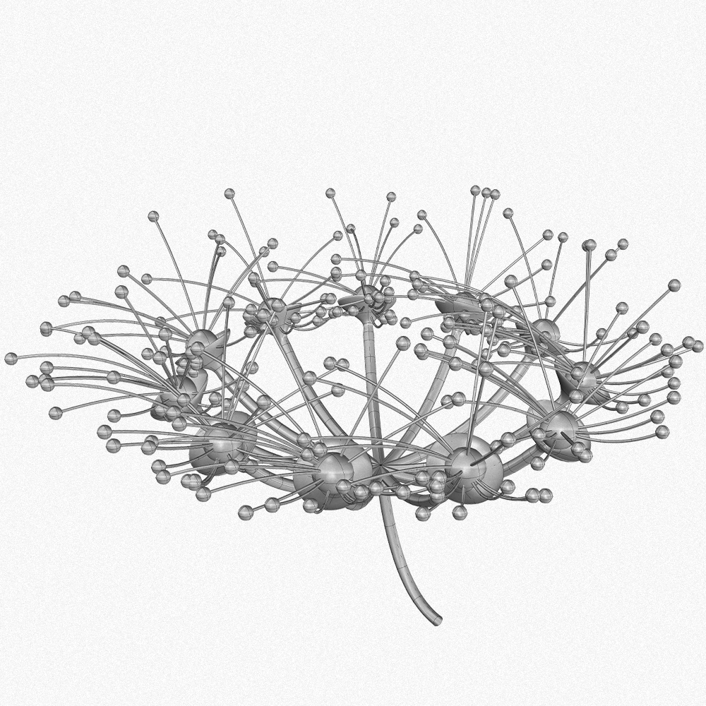 Parametric Flower | Student's Work | Grasshopper | 2026