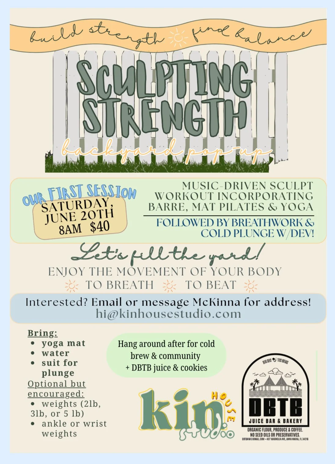 Sculpting Strength Session